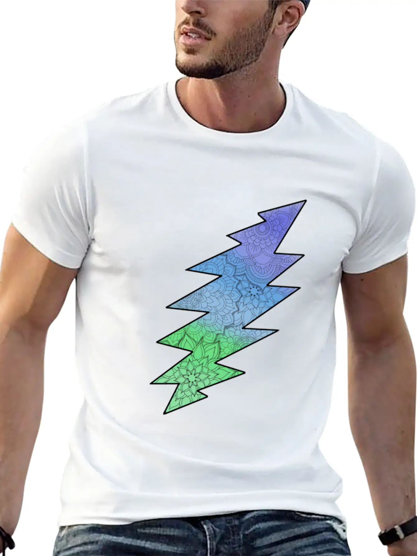 Lightning Bolt Music Jam Band Basic Graphic T-Shirt – Daily Comfort In Soft Cotton