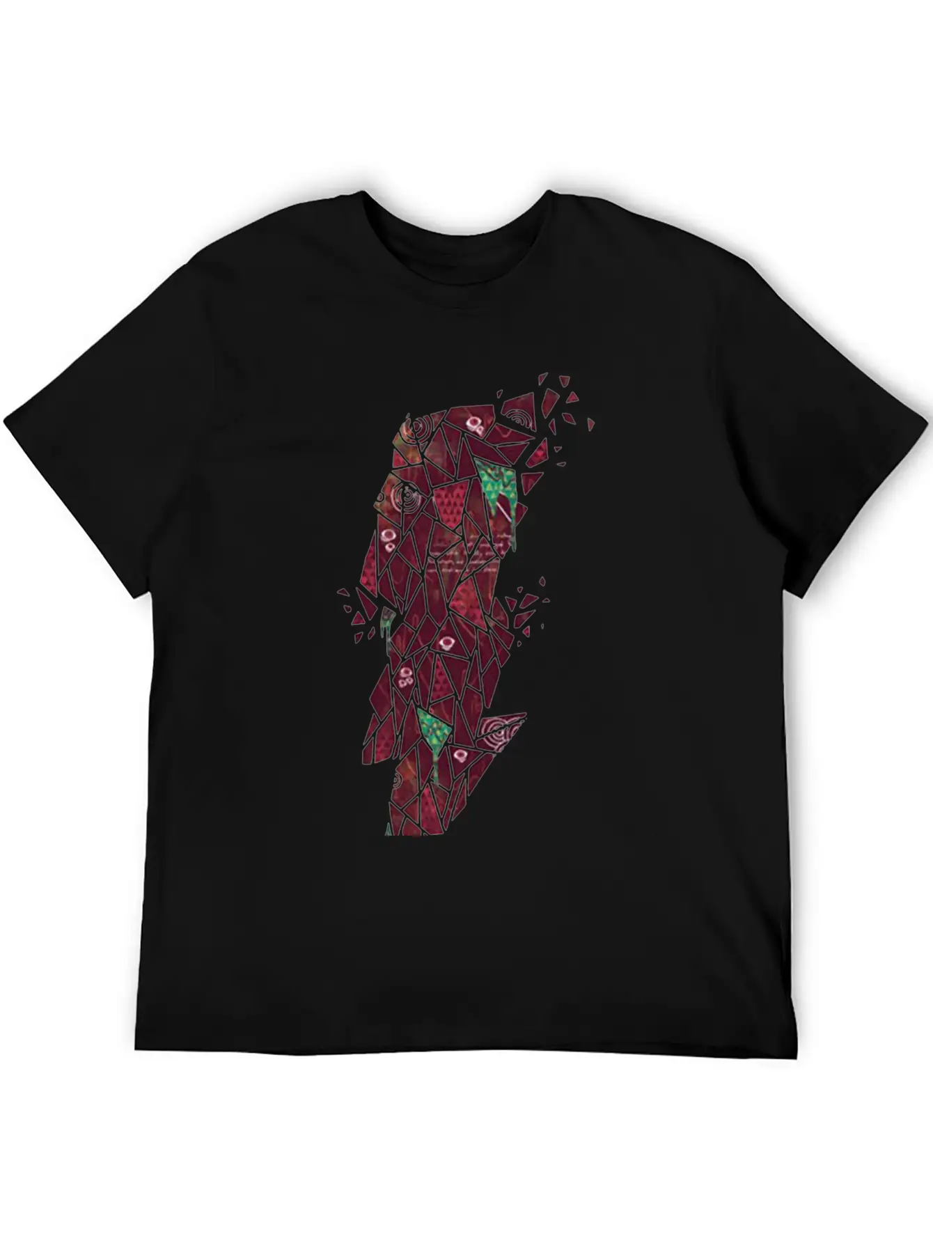 Lightning Eye Unisex Short Sleeve Soft Cotton T-Shirt – Casual Everyday Wear