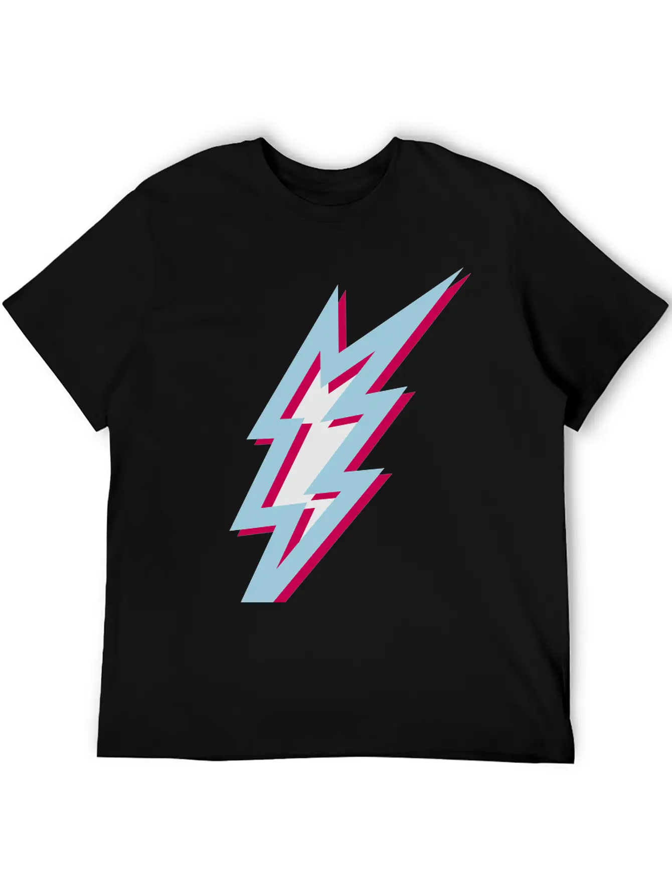 Lightning Unisex Short Sleeve Soft Cotton T-Shirt – Casual Everyday Wear