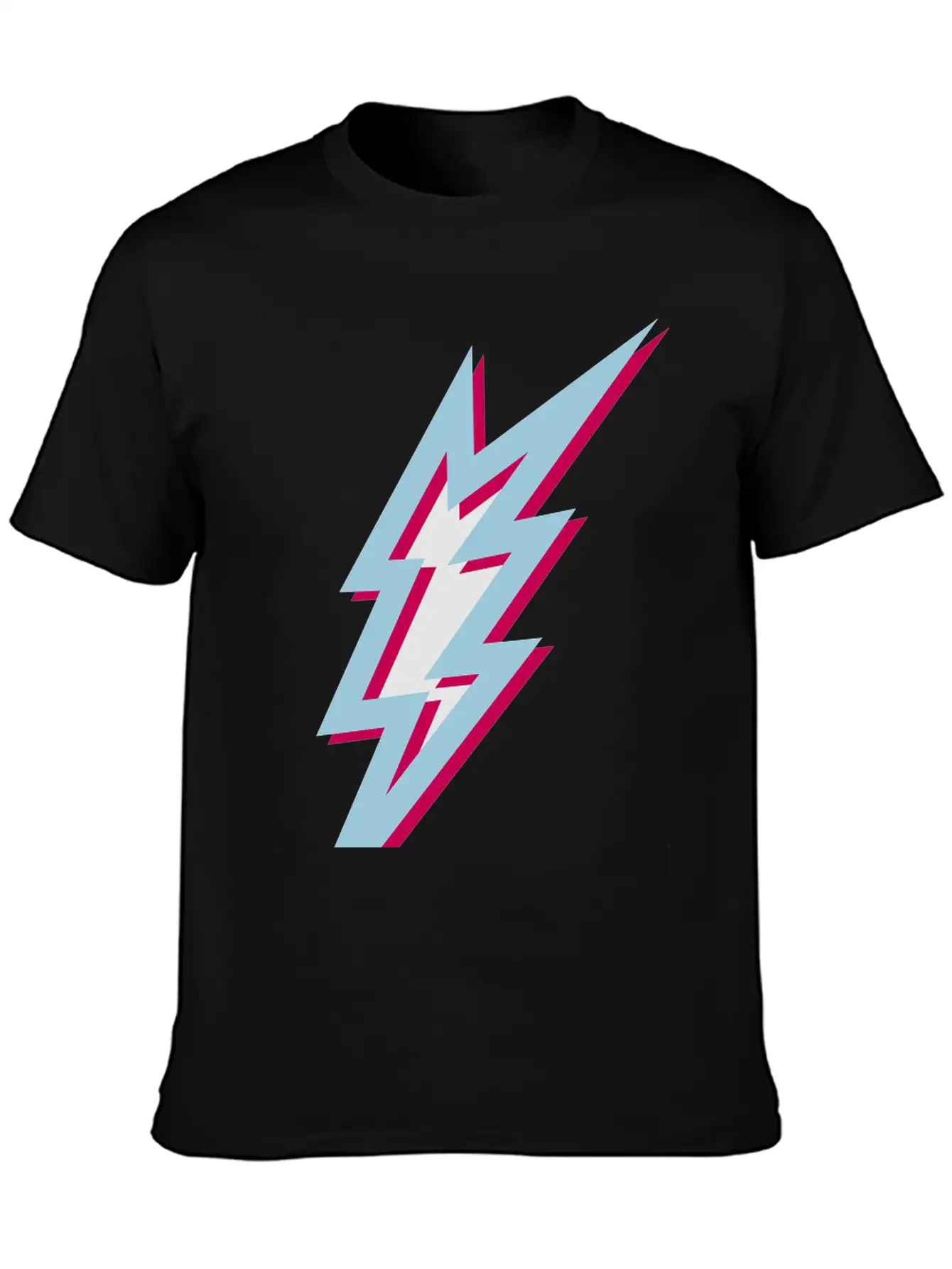 Lightning Unisex Short Sleeve Soft Cotton T-Shirt – Casual Everyday Wear