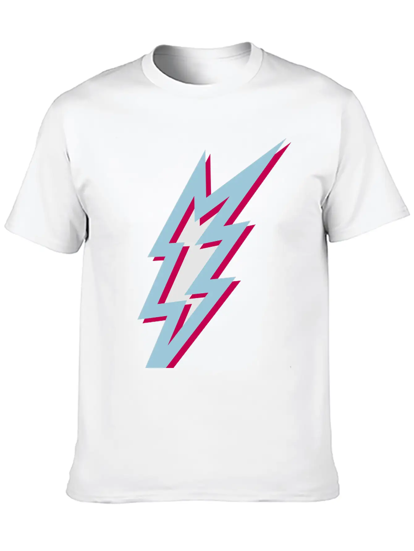 Lightning Unisex Short Sleeve Soft Cotton T-Shirt – Casual Everyday Wear
