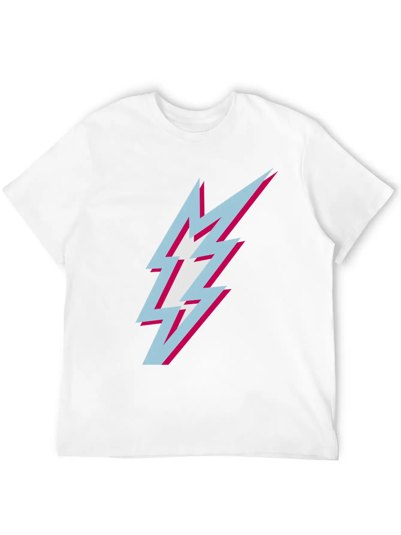 Lightning Unisex Short Sleeve Soft Cotton T-Shirt – Casual Everyday Wear