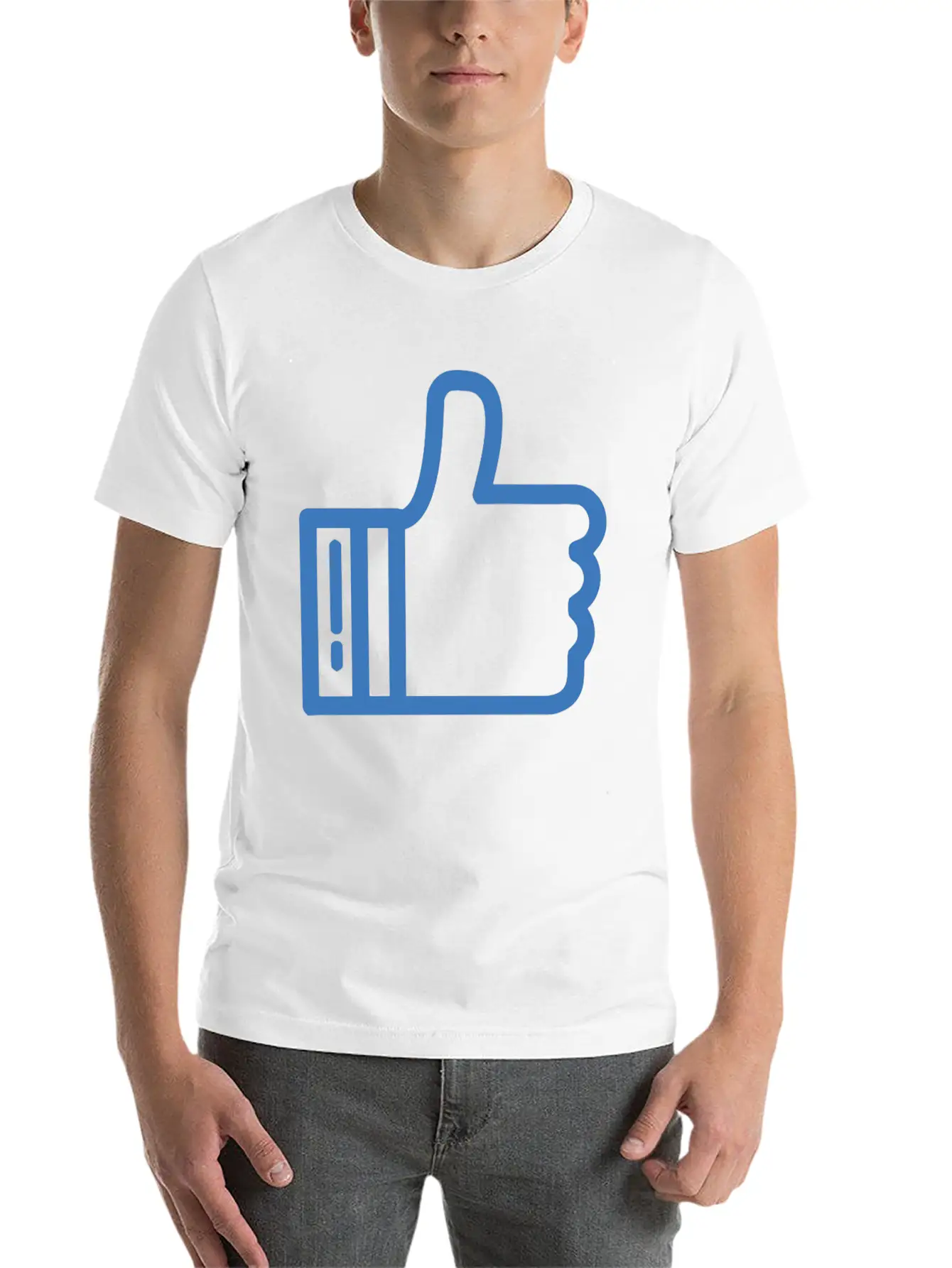 Like Emoticon Style Timeless Short Sleeve Tee – Comfy And Minimalist Design