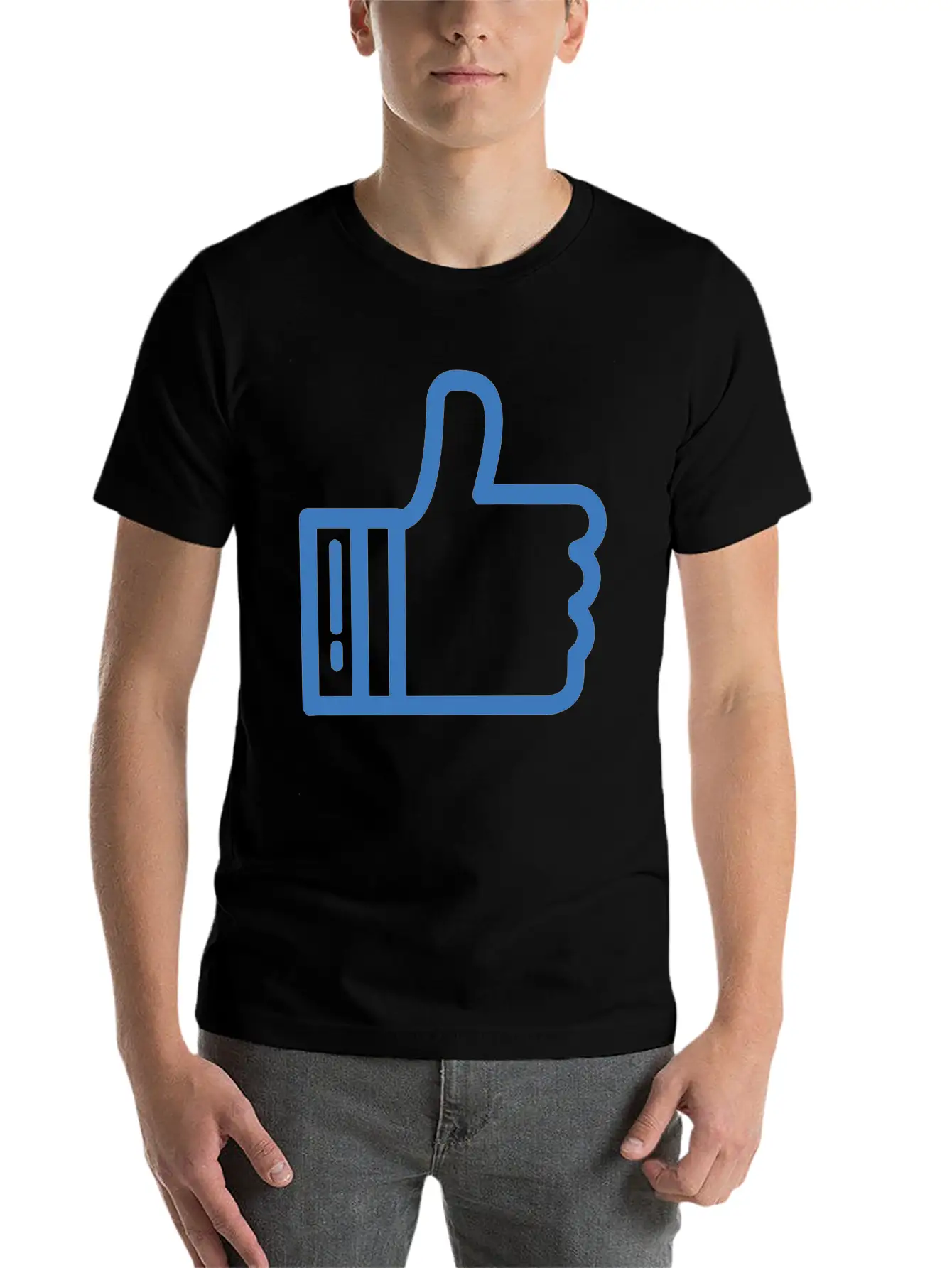 Like Emoticon Style Timeless Short Sleeve Tee – Comfy And Minimalist Design