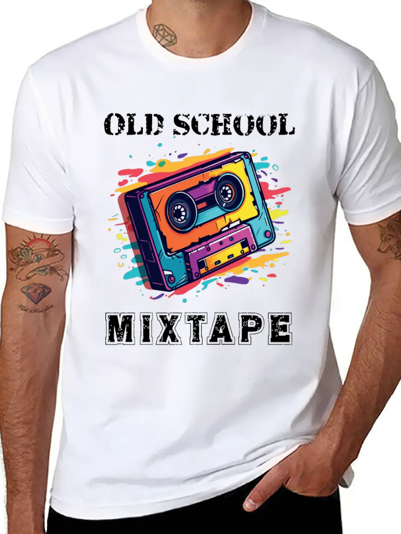 Like My Mixtape Timeless Short Sleeve Tee – Comfy And Minimalist Design