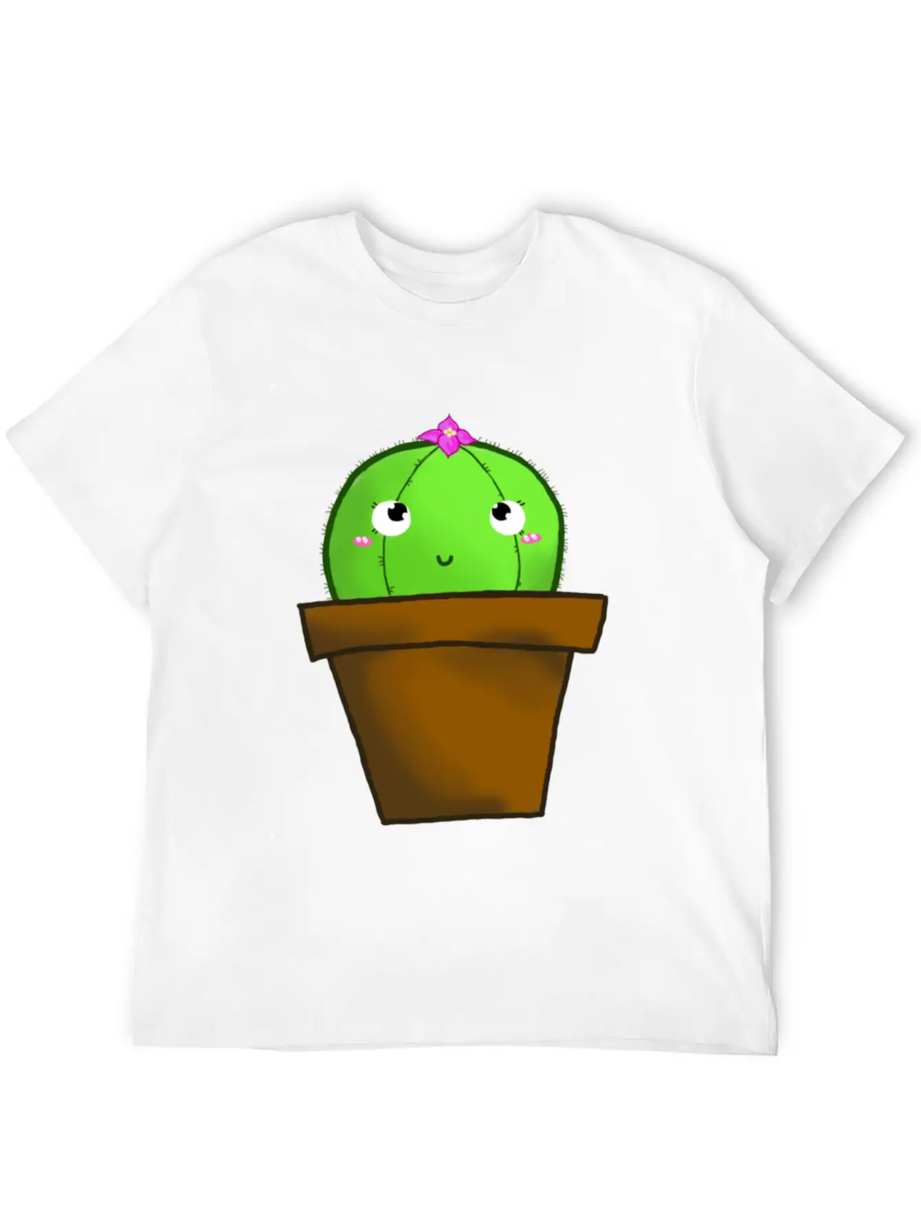 Lil Cactus Boi Stylish Everyday T-Shirt – Unisex Basic Cotton Tee