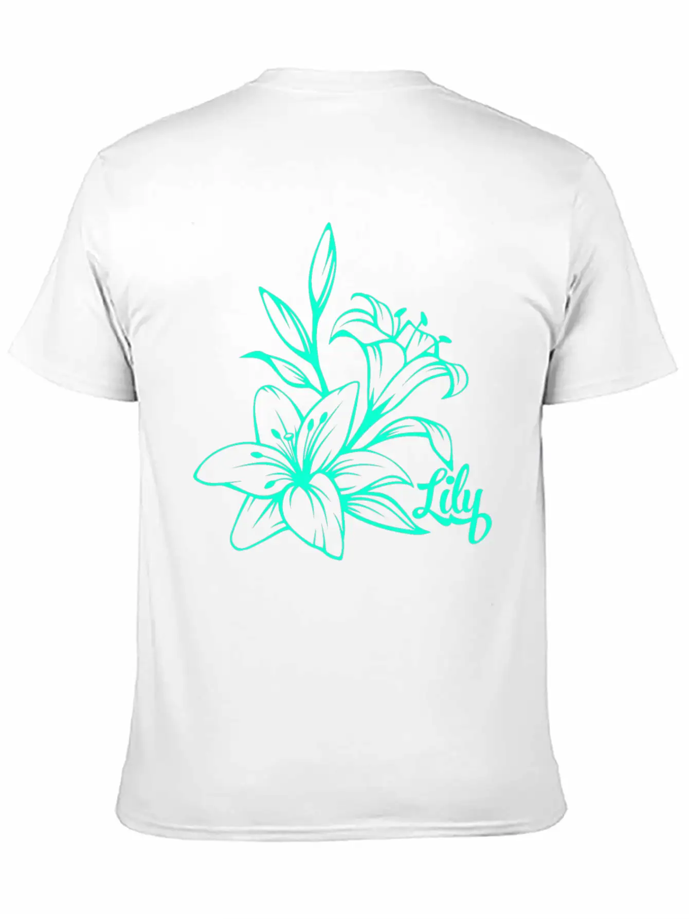 Lilie Blossom Plant Stylish Everyday T-Shirt – Unisex Basic Cotton Tee
