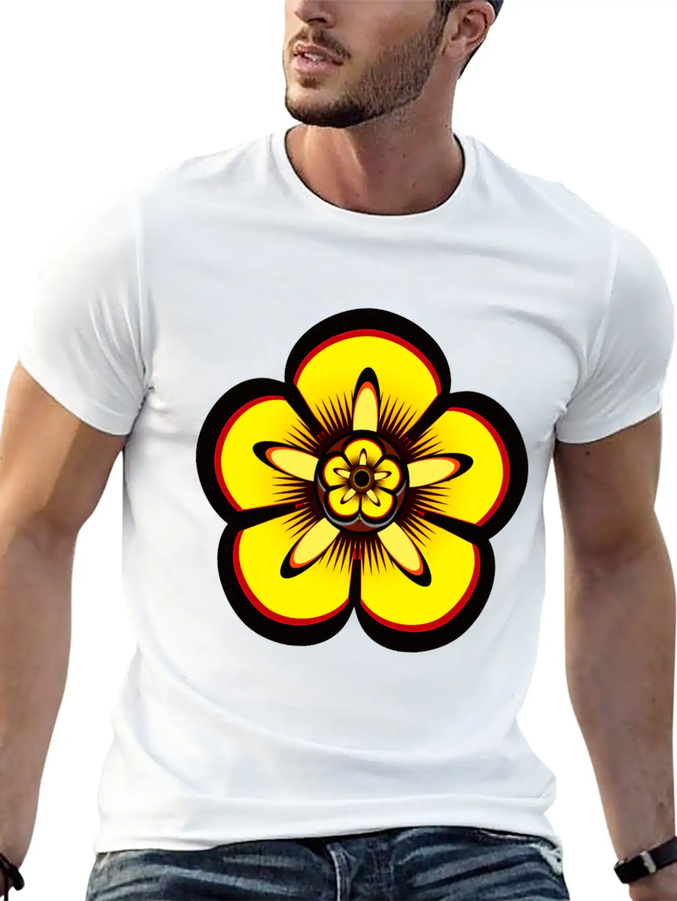 Lily Flower For Family And Friends Unisex Short Sleeve Soft Cotton T-Shirt – Casual Everyday Wear
