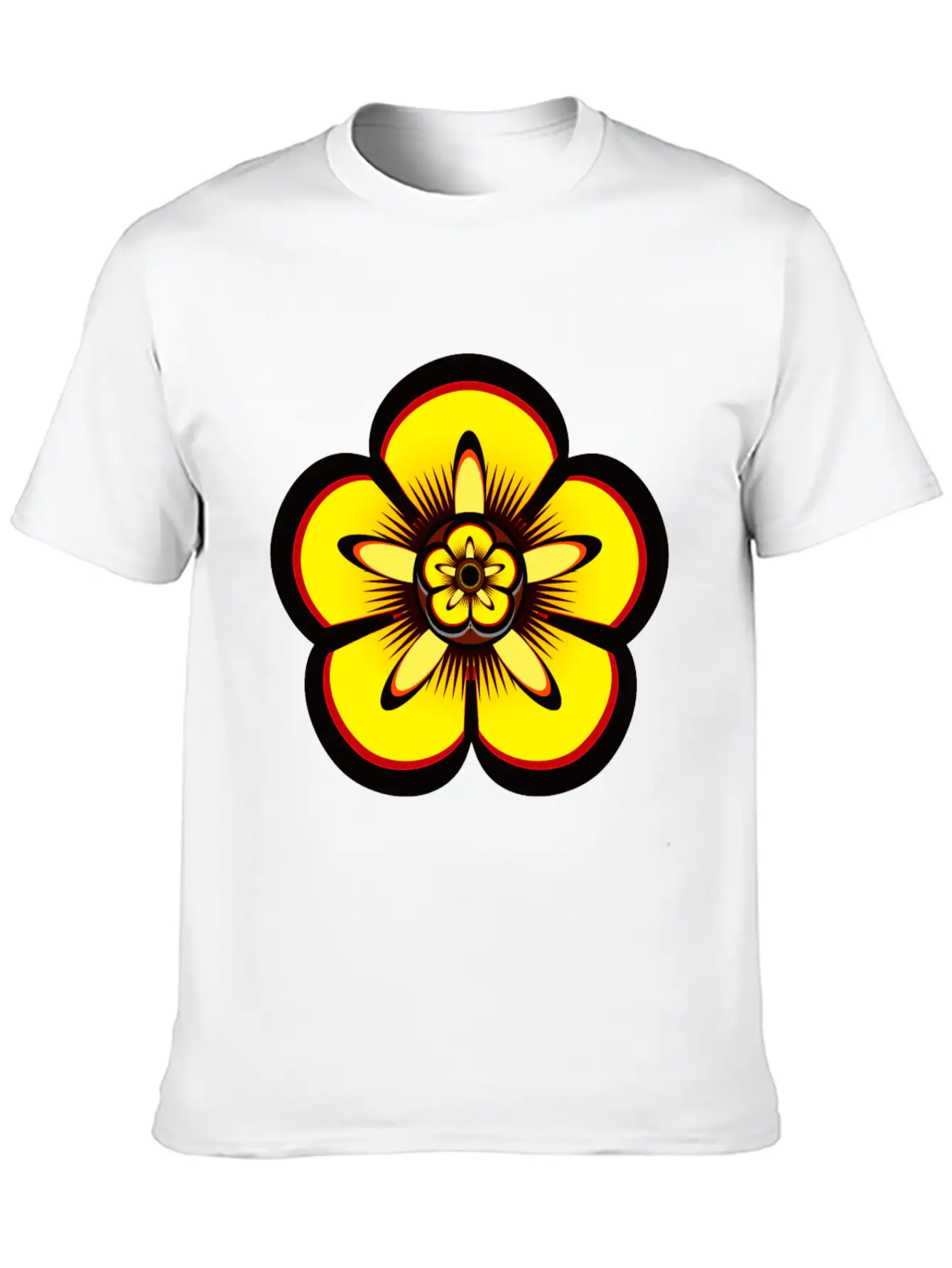 Lily Flower For Family And Friends Unisex Short Sleeve Soft Cotton T-Shirt – Casual Everyday Wear