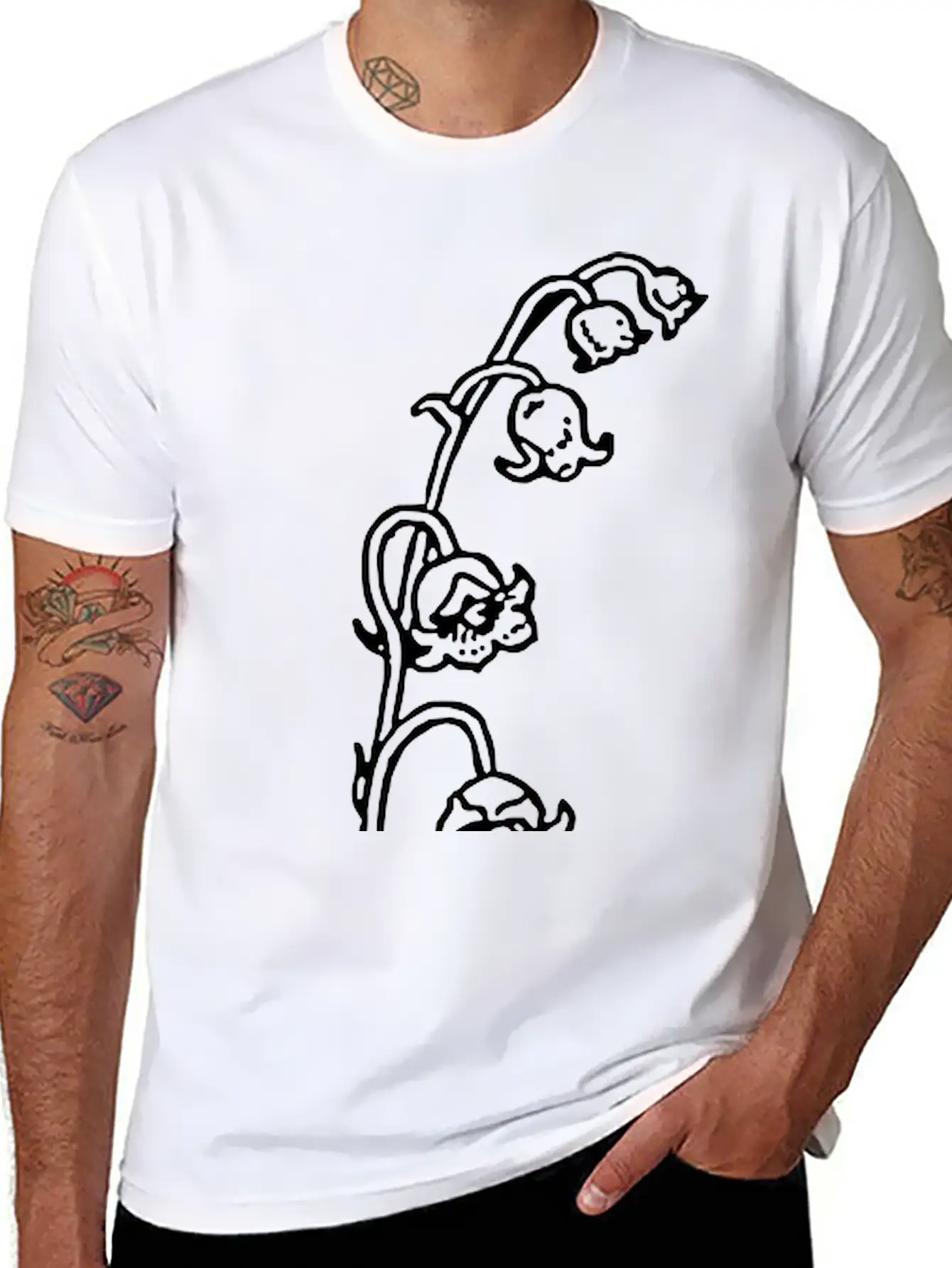 Lily Of The Valley Timeless Short Sleeve Tee – Comfy And Minimalist Design