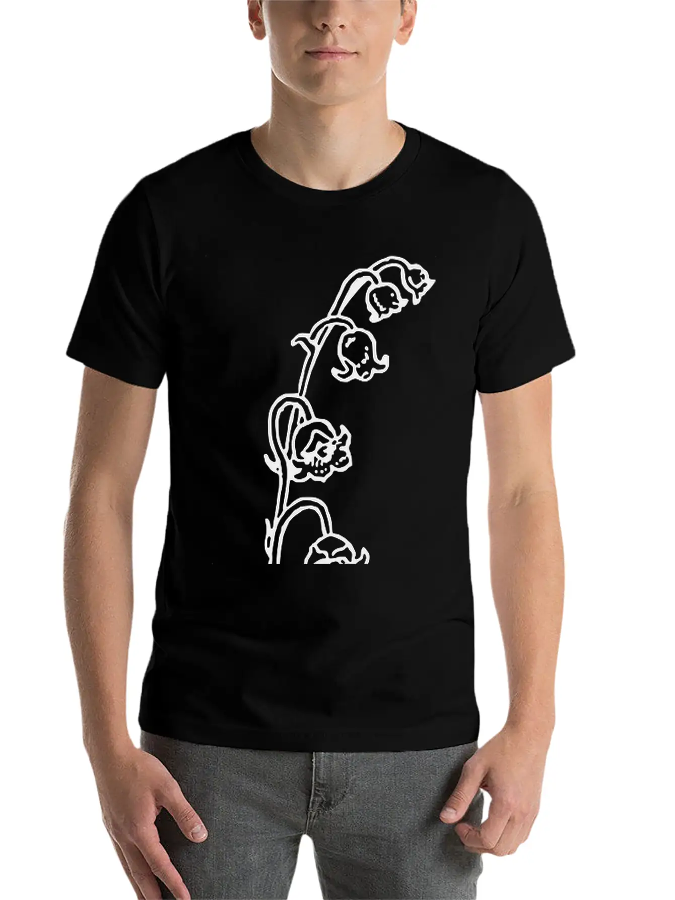 Lily Of The Valley Timeless Short Sleeve Tee – Comfy And Minimalist Design