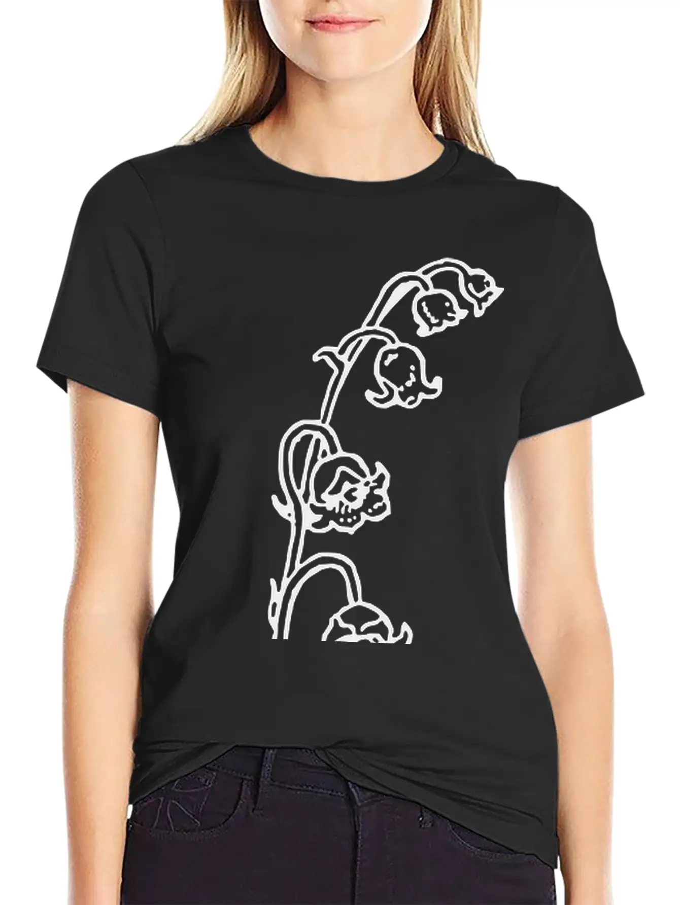 Lily Of The Valley Timeless Short Sleeve Tee – Comfy And Minimalist Design