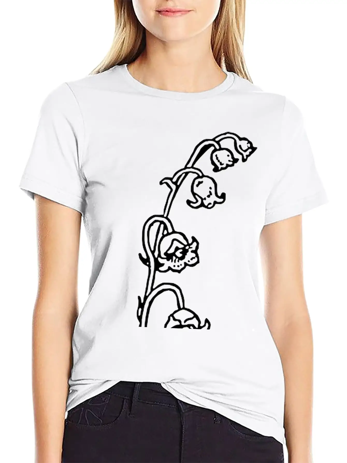Lily Of The Valley Timeless Short Sleeve Tee – Comfy And Minimalist Design