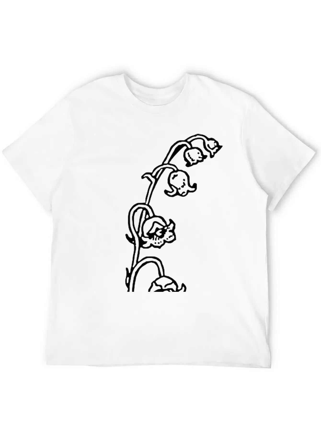 Lily Of The Valley Timeless Short Sleeve Tee – Comfy And Minimalist Design