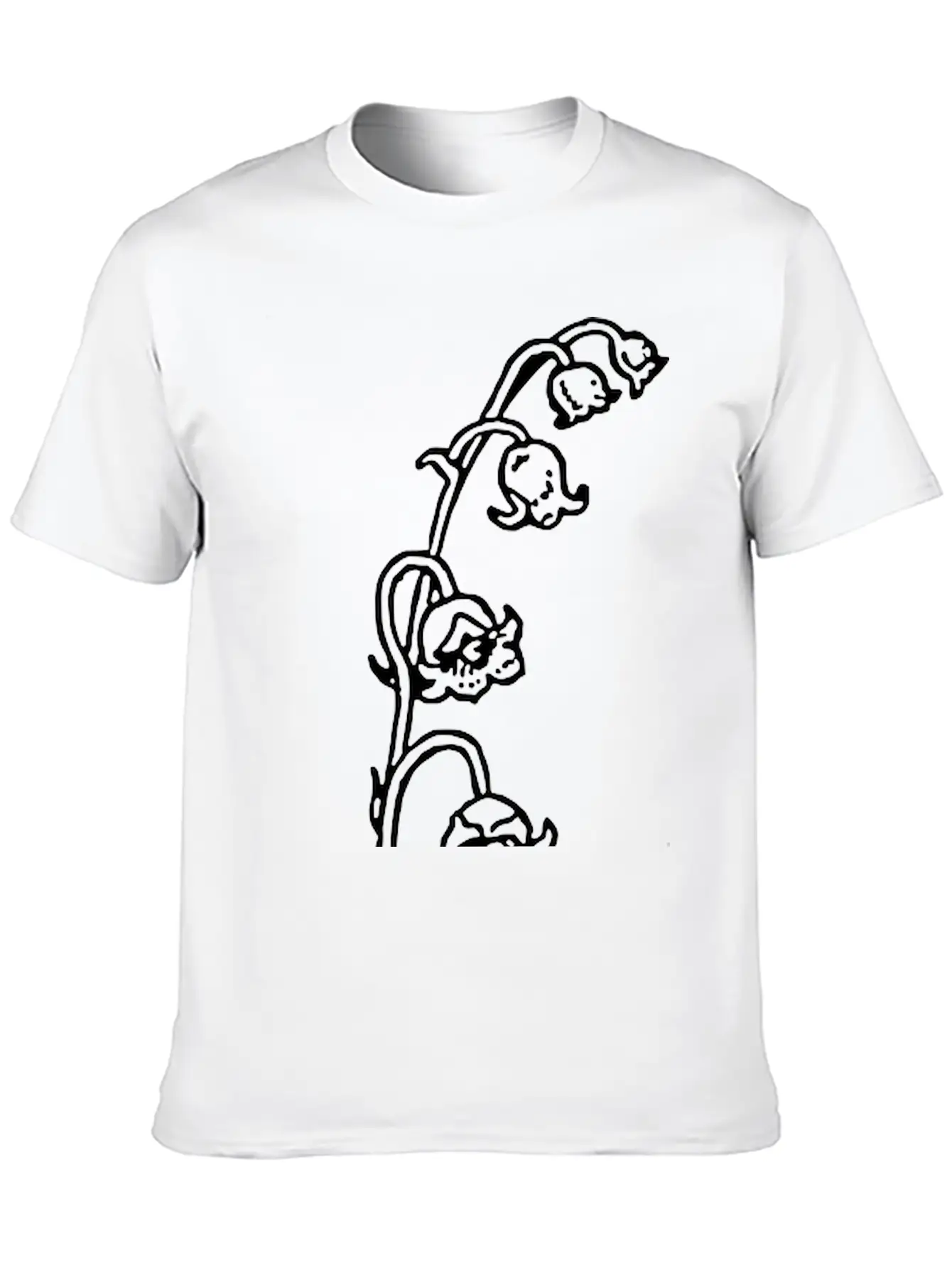 Lily Of The Valley Timeless Short Sleeve Tee – Comfy And Minimalist Design
