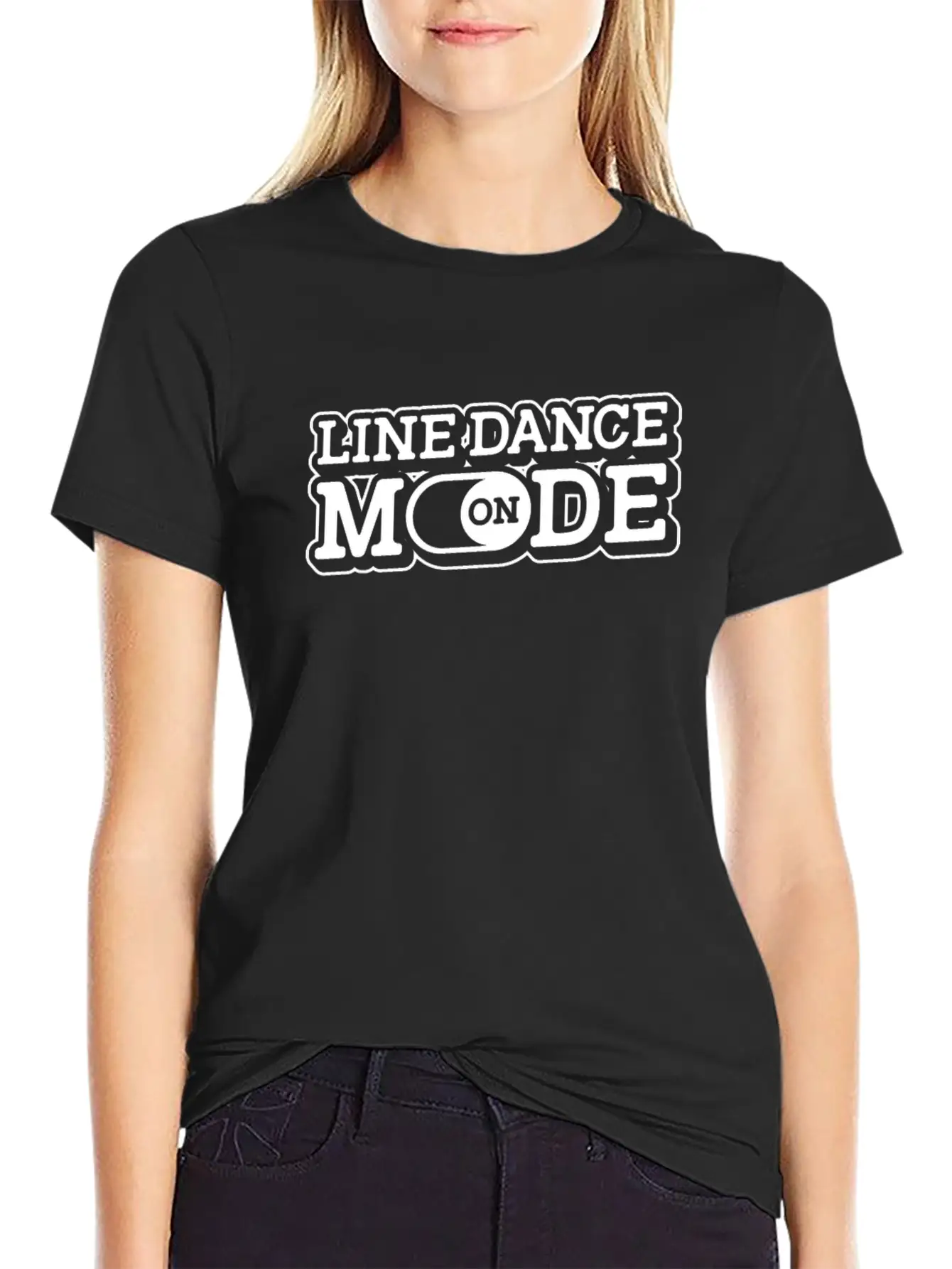 Line Dancing Western Country Dance Unisex Short Sleeve Soft Cotton T-Shirt – Casual Everyday Wear