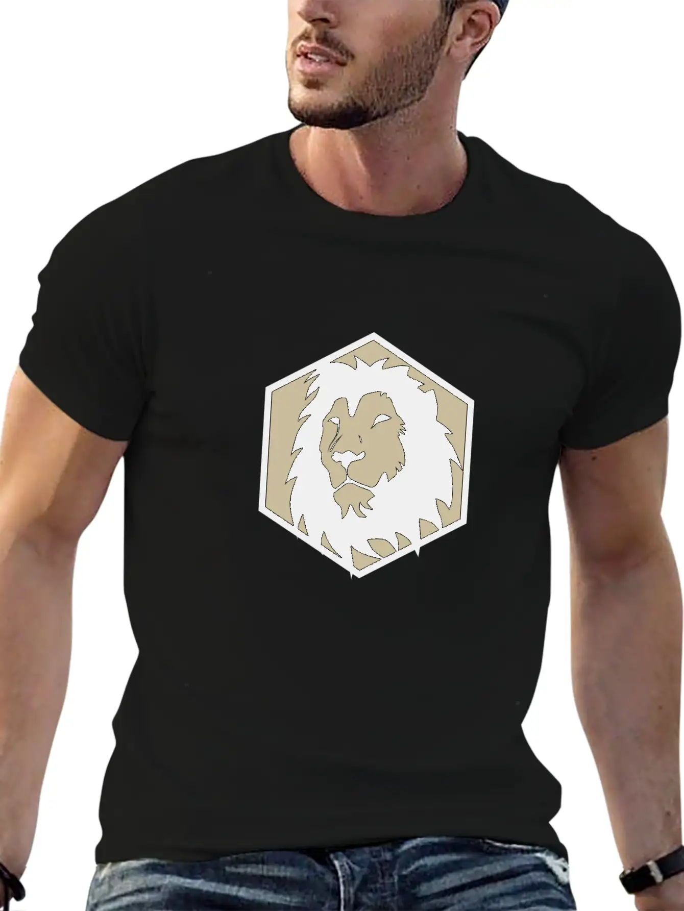 Lion Basic Graphic T-Shirt – Daily Comfort In Soft Cotton