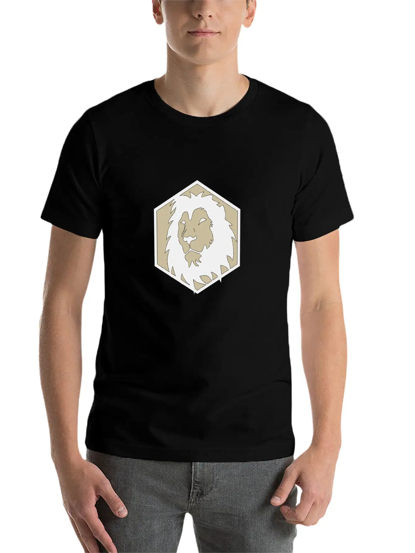 Lion Basic Graphic T-Shirt – Daily Comfort In Soft Cotton