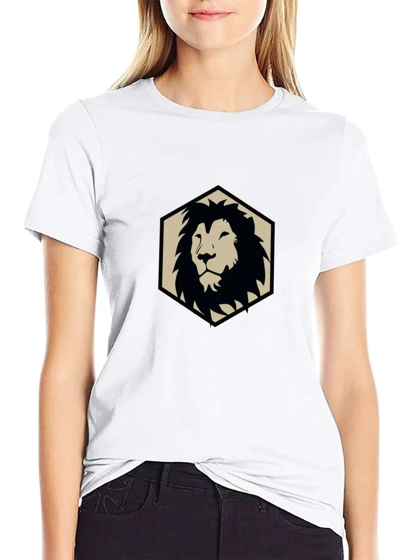 Lion Basic Graphic T-Shirt – Daily Comfort In Soft Cotton