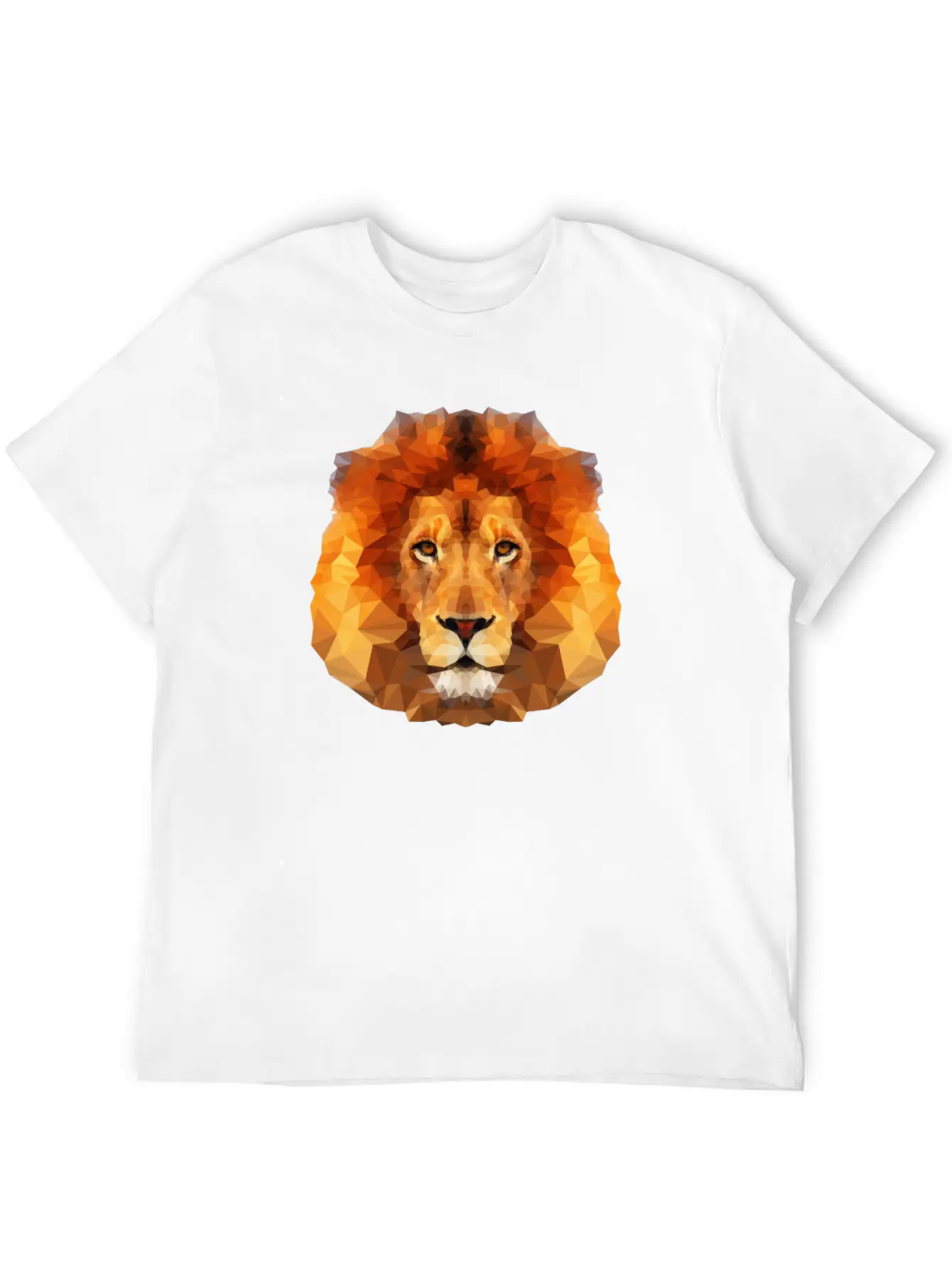 Lion Comfortable Minimalist Graphic Tee – Summer Style Essential