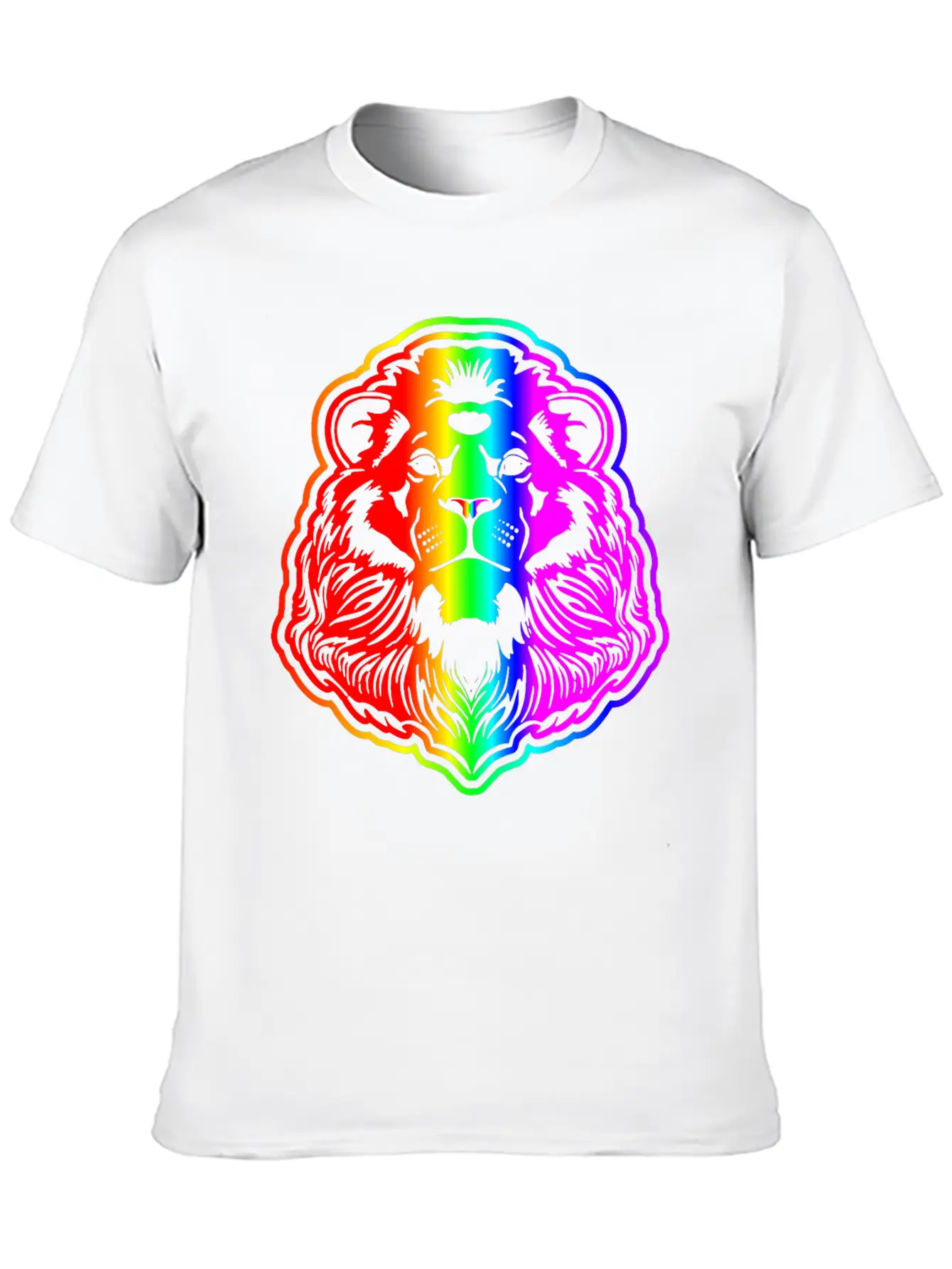 Lion Stylish Everyday T-Shirt – Unisex Basic Cotton Tee