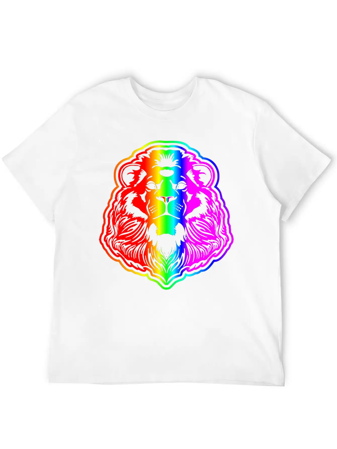 Lion Stylish Everyday T-Shirt – Unisex Basic Cotton Tee
