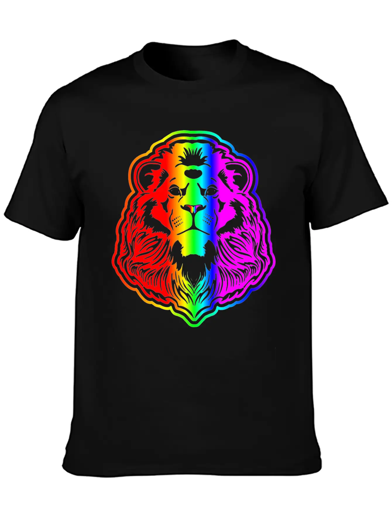 Lion Stylish Everyday T-Shirt – Unisex Basic Cotton Tee