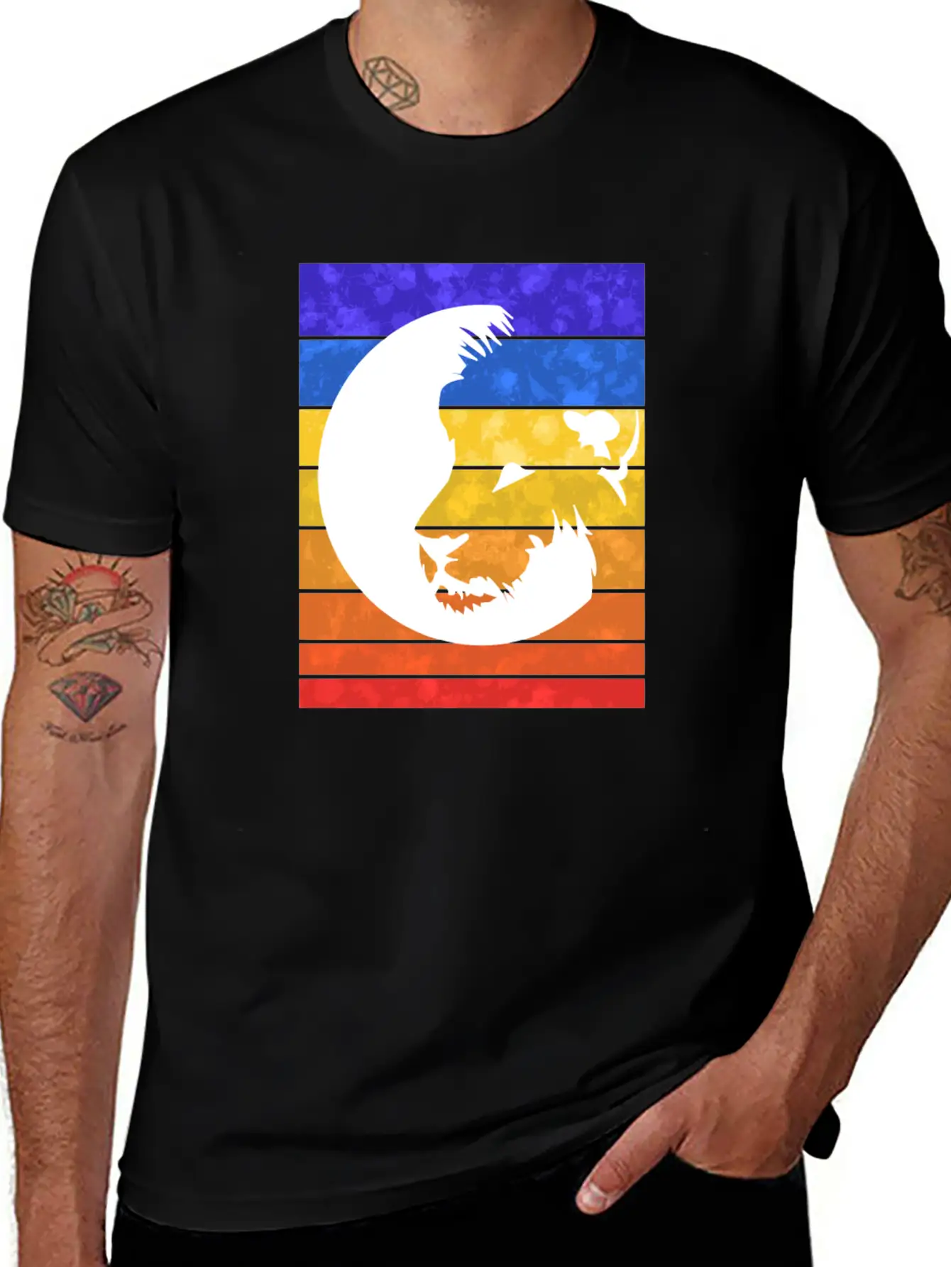Lion Sunset Unisex Casual T-Shirt – Clean Design For Daily Comfort