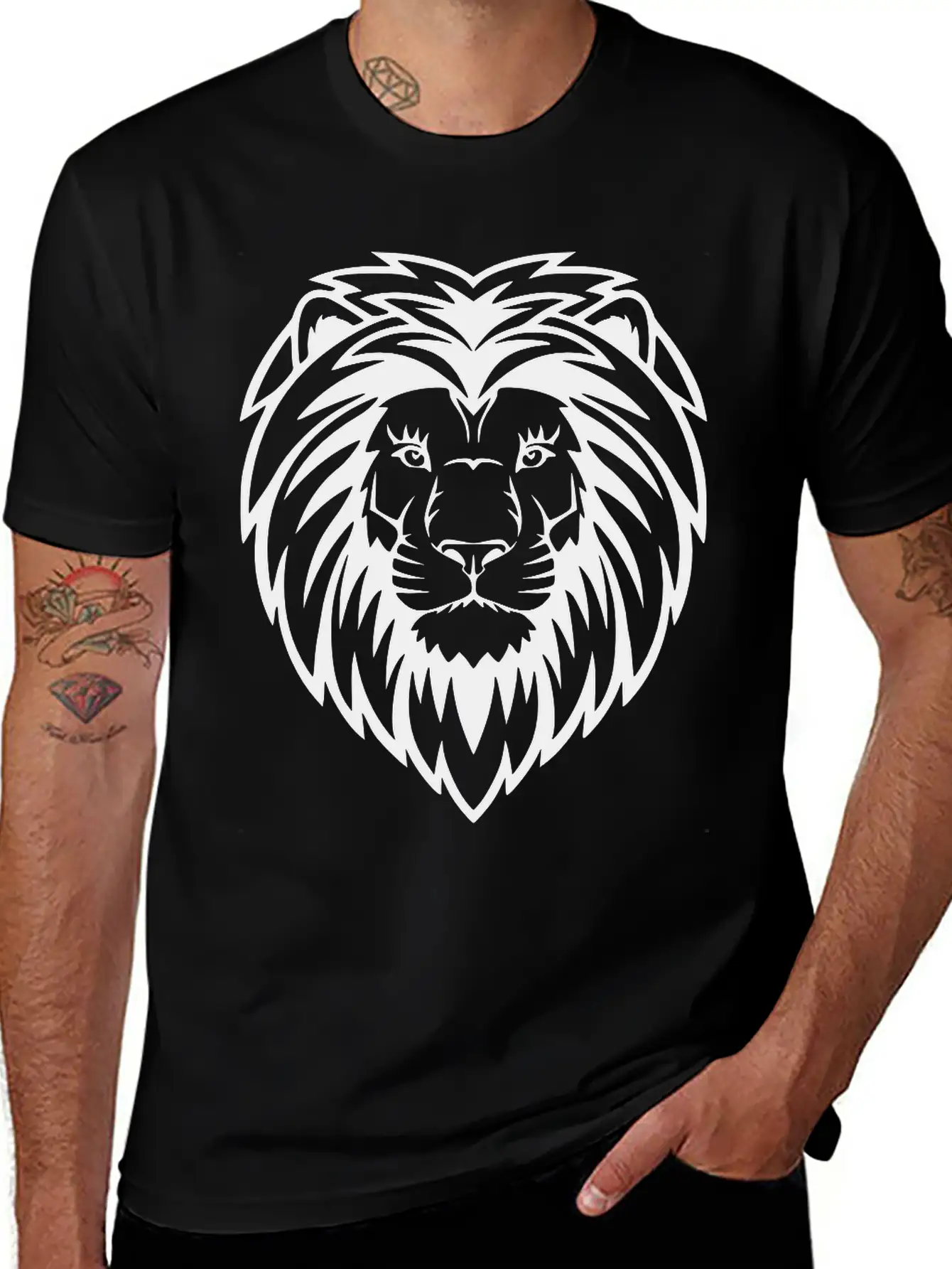 Lion Timeless Short Sleeve Tee – Comfy And Minimalist Design
