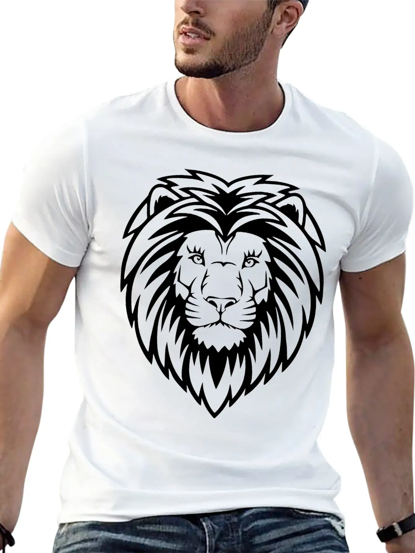 Lion Timeless Short Sleeve Tee – Comfy And Minimalist Design
