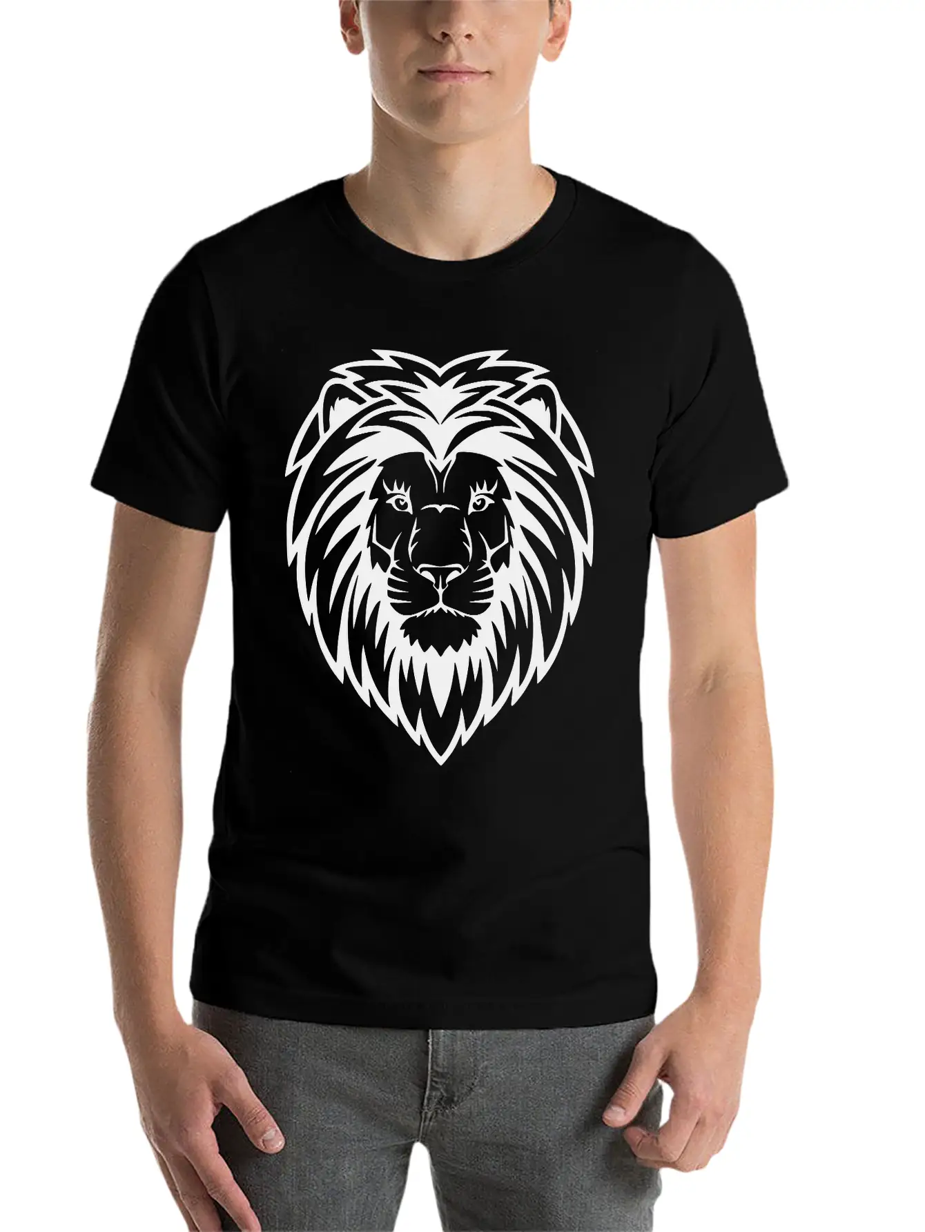 Lion Timeless Short Sleeve Tee – Comfy And Minimalist Design