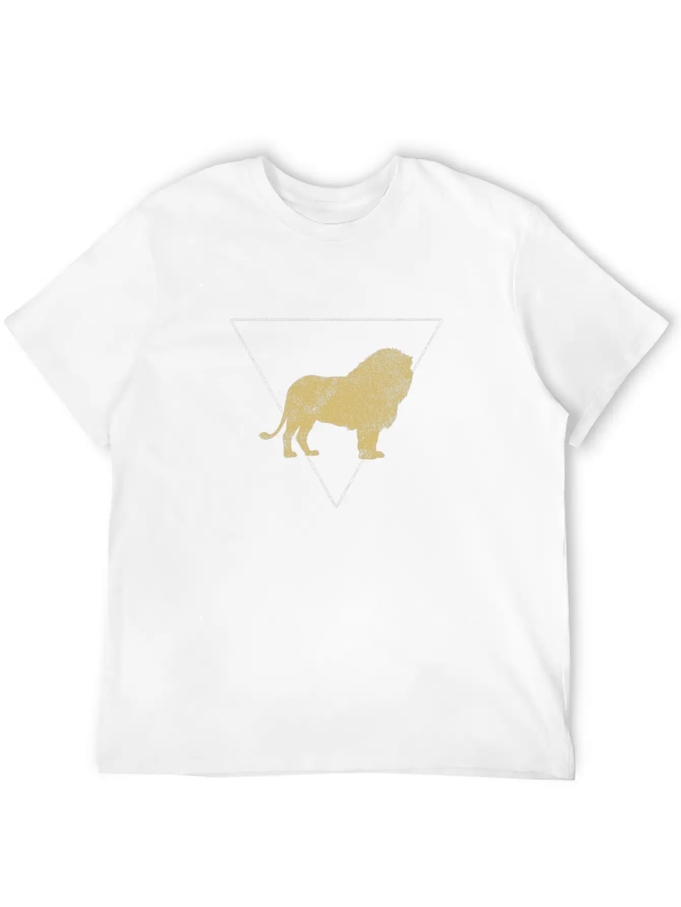 Lion Unisex Short Sleeve Soft Cotton T-Shirt – Casual Everyday Wear