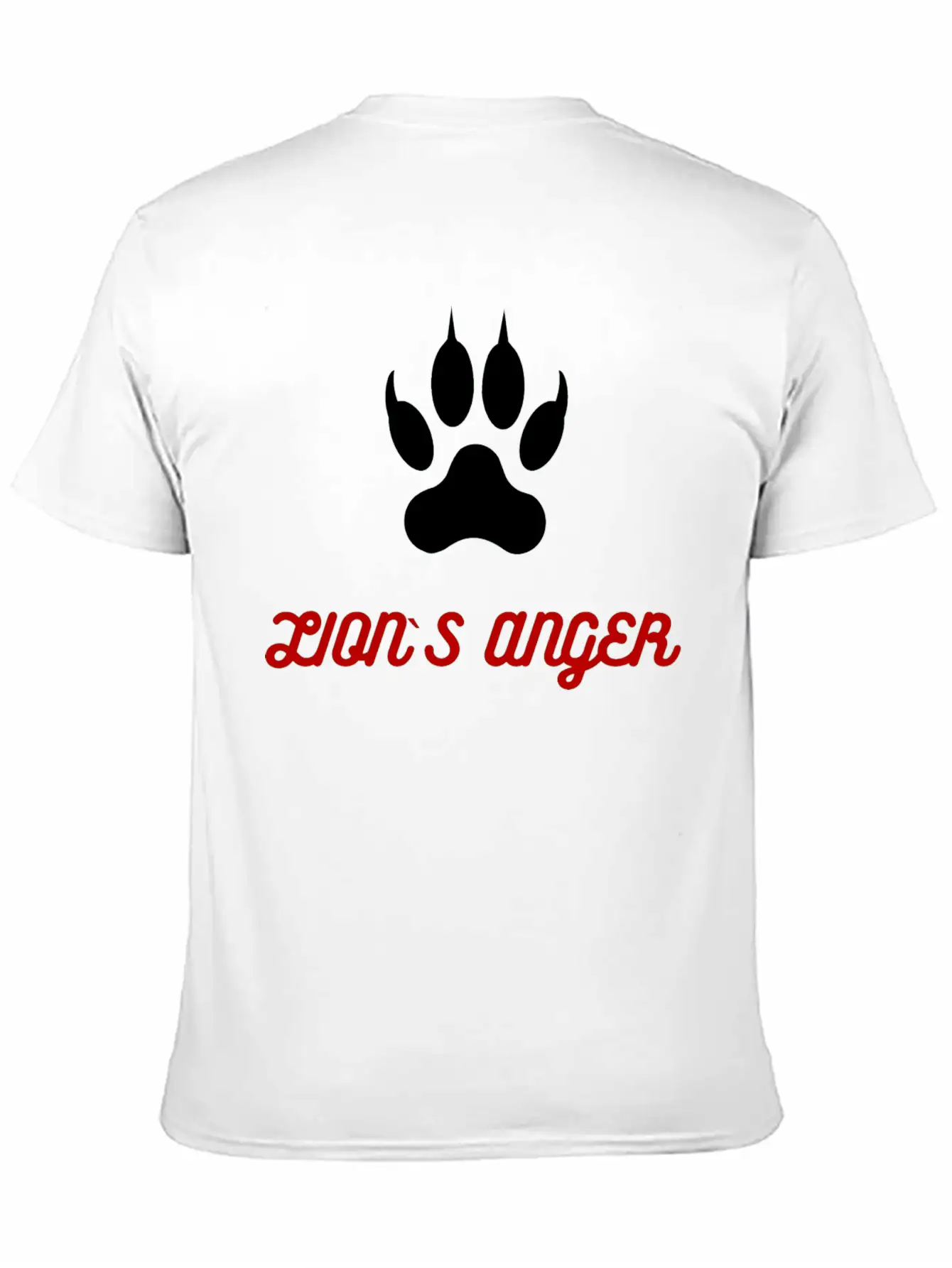 Lion's Anger New Model Basic Graphic T-Shirt – Daily Comfort In Soft Cotton