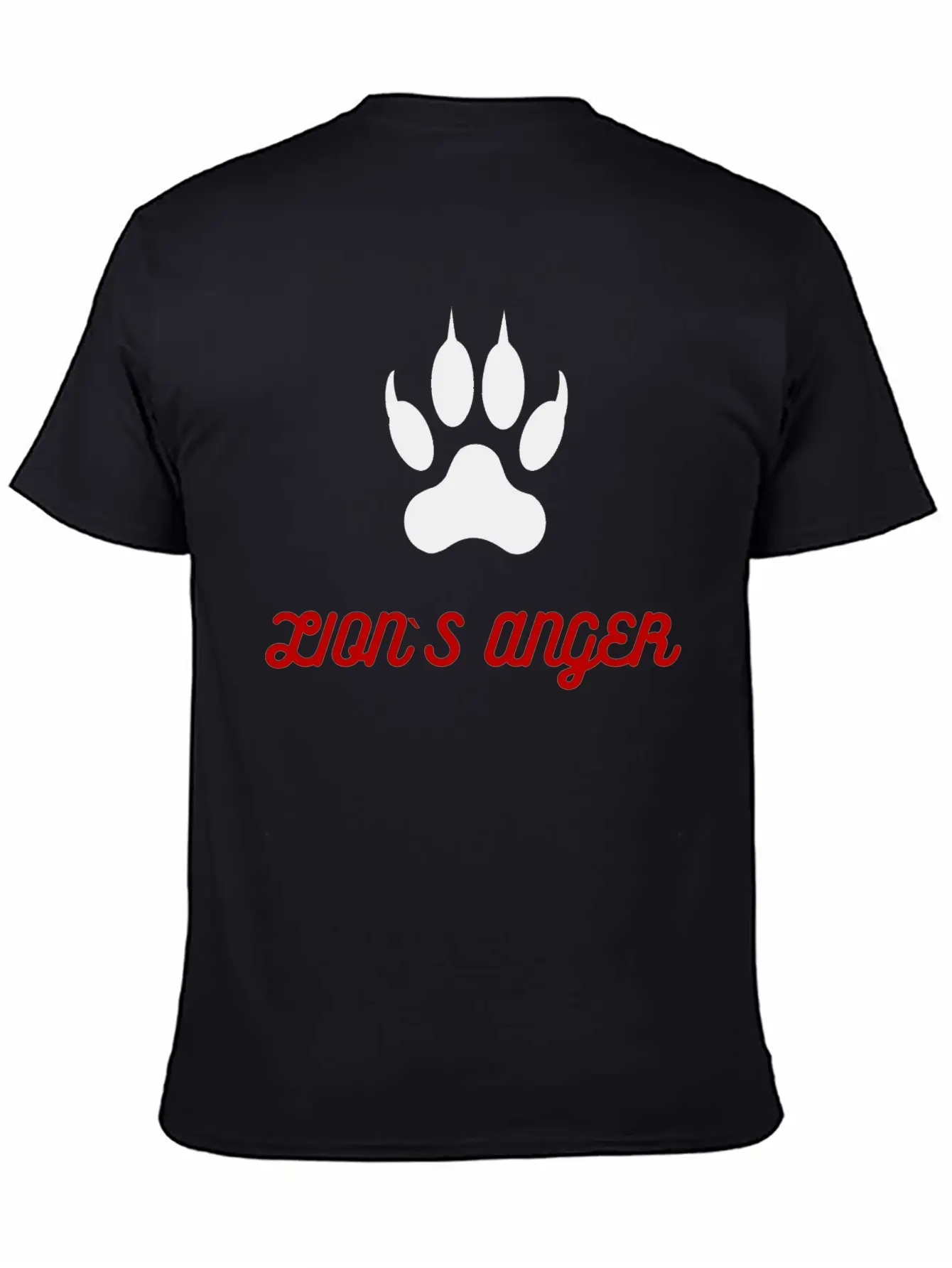 Lion's Anger New Model Basic Graphic T-Shirt – Daily Comfort In Soft Cotton
