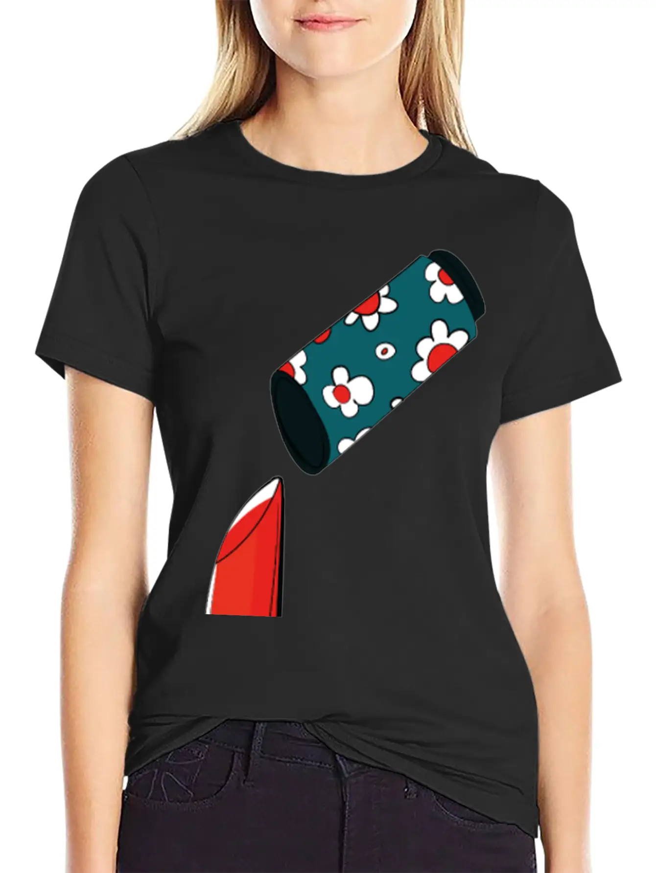Lipstick Stylish Everyday T-Shirt – Unisex Basic Cotton Tee