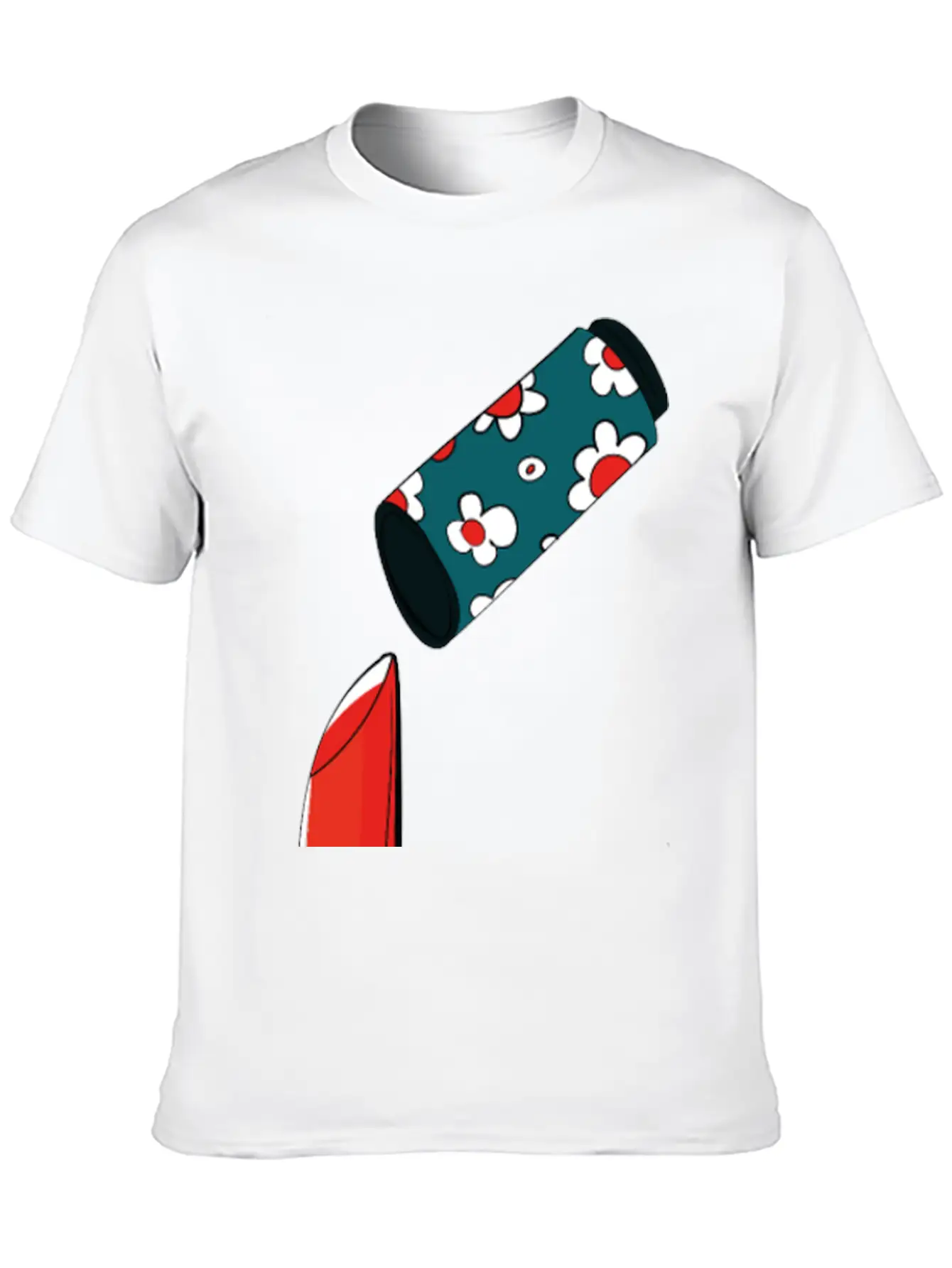 Lipstick Stylish Everyday T-Shirt – Unisex Basic Cotton Tee