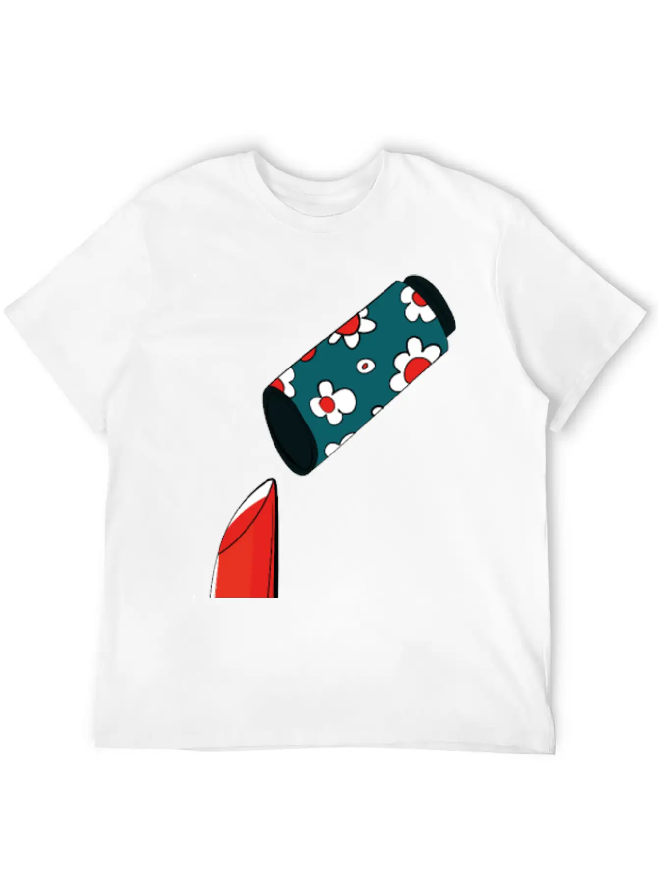 Lipstick Stylish Everyday T-Shirt – Unisex Basic Cotton Tee