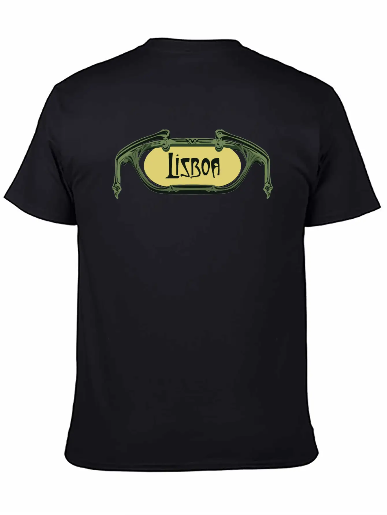 Lisboa Art Nouveau Essential Unisex Summer Tee – Soft Cotton Casual Fit