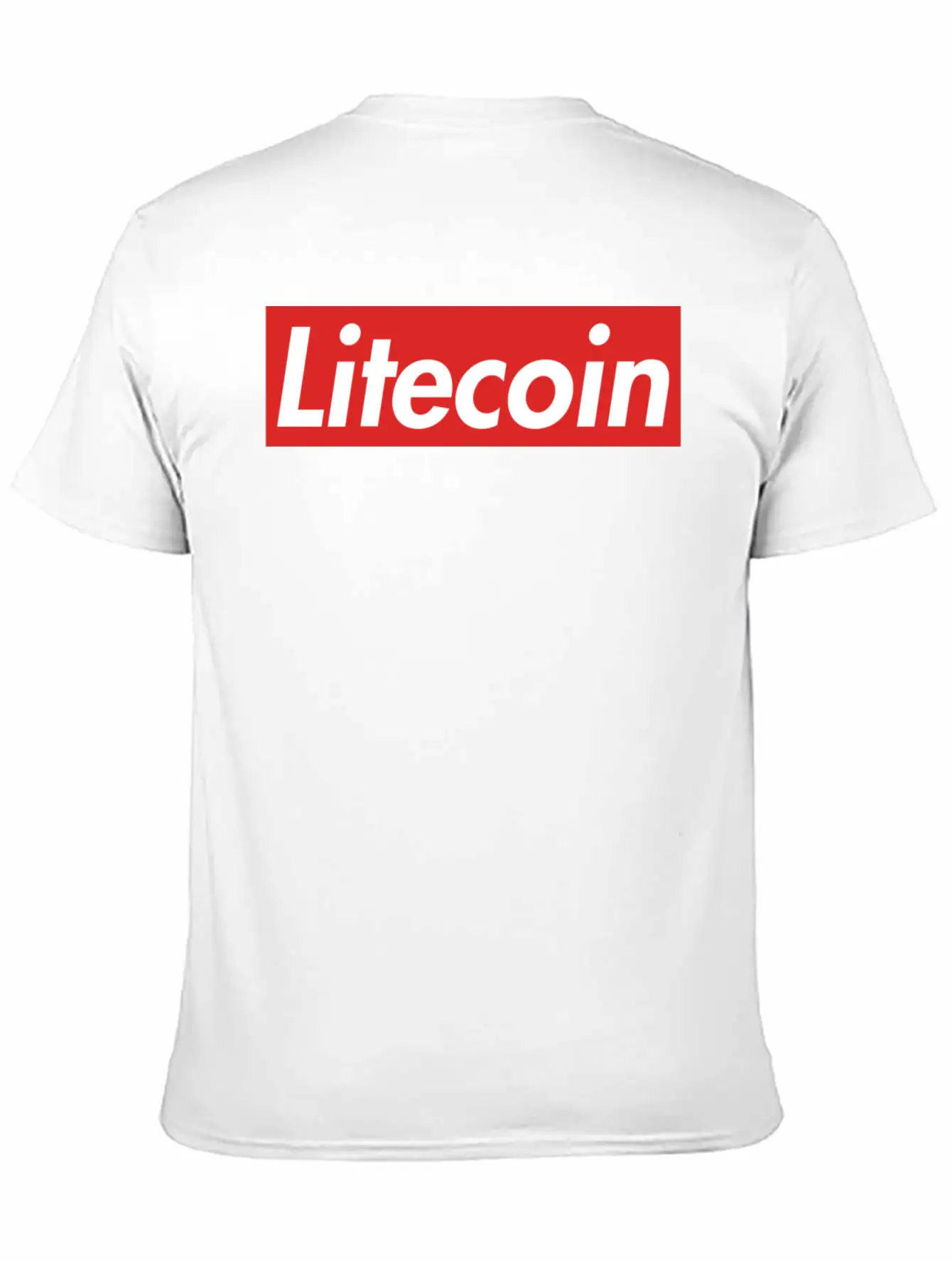 Litecoin Unisex Short Sleeve Soft Cotton T-Shirt – Casual Everyday Wear