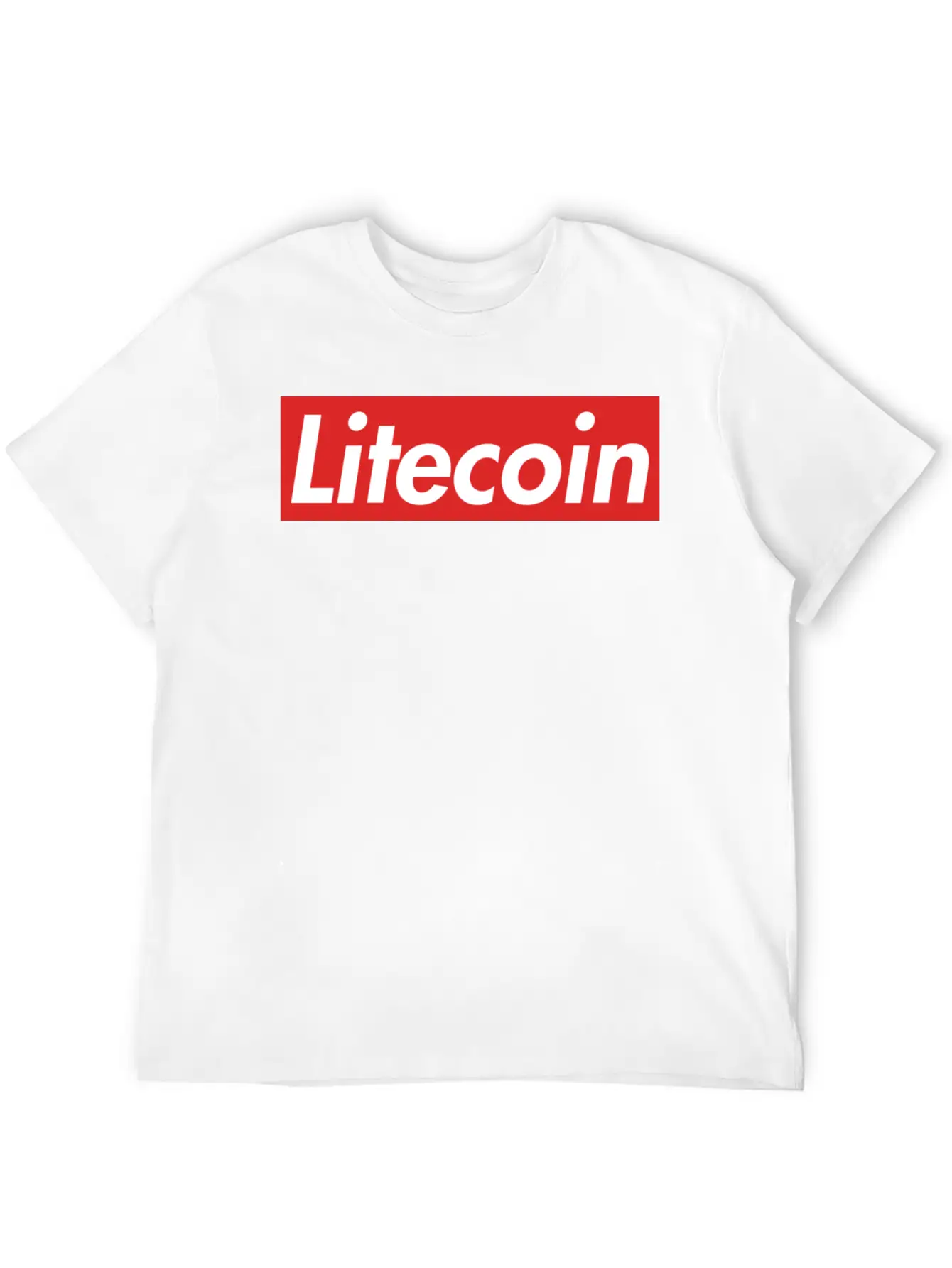 Litecoin Unisex Short Sleeve Soft Cotton T-Shirt – Casual Everyday Wear