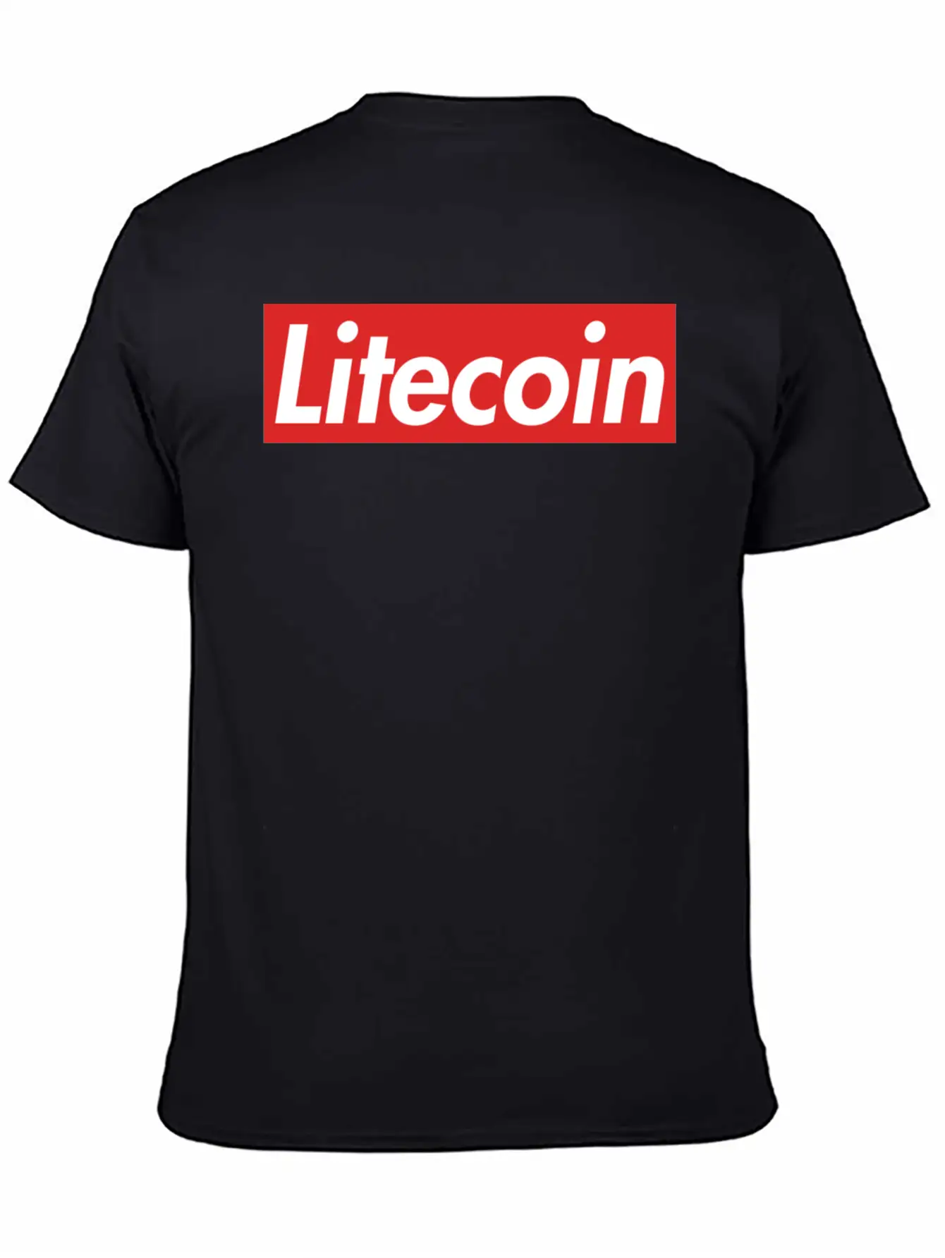 Litecoin Unisex Short Sleeve Soft Cotton T-Shirt – Casual Everyday Wear