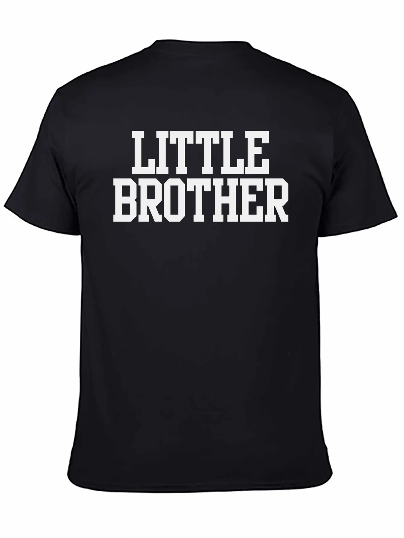 Little Brother Unisex Short Sleeve Soft Cotton T-Shirt – Casual Everyday Wear