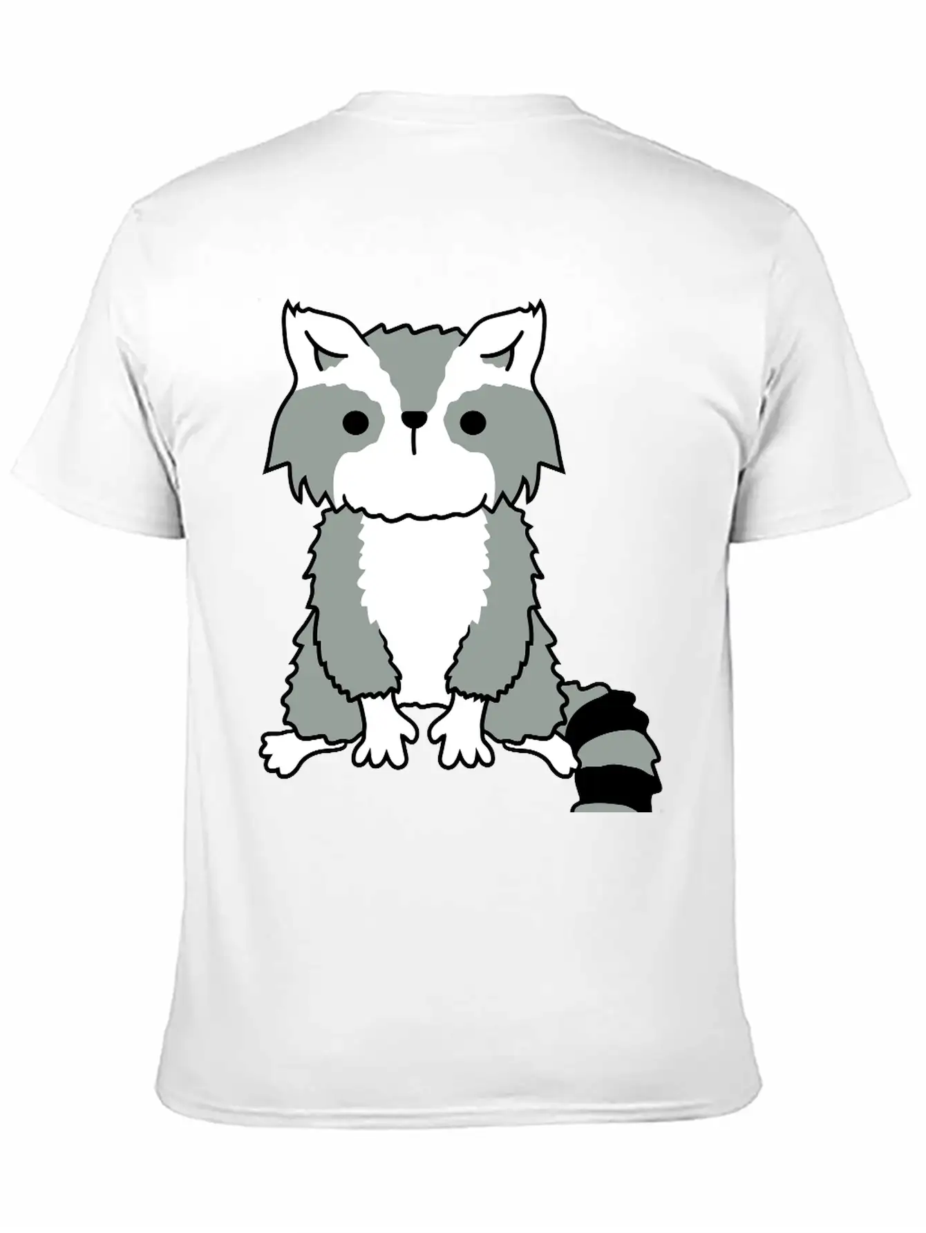Little Raccoon Cute Cute Petty Essential Unisex Summer Tee – Soft Cotton Casual Fit