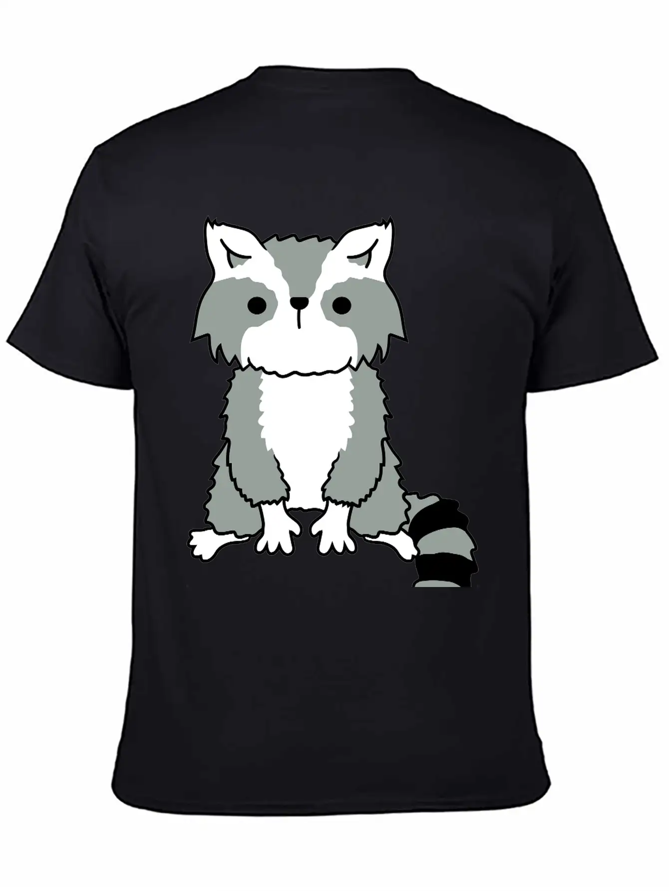 Little Raccoon Cute Cute Petty Essential Unisex Summer Tee – Soft Cotton Casual Fit