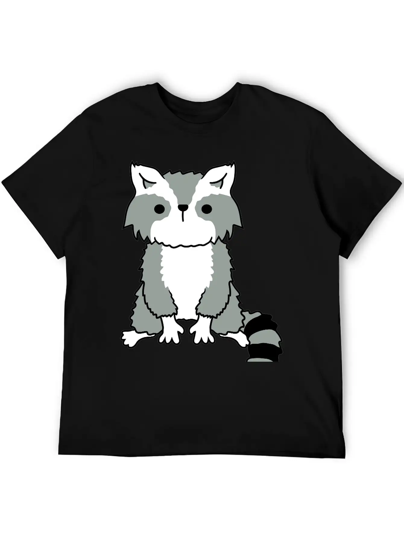 Little Raccoon Cute Cute Petty Essential Unisex Summer Tee – Soft Cotton Casual Fit
