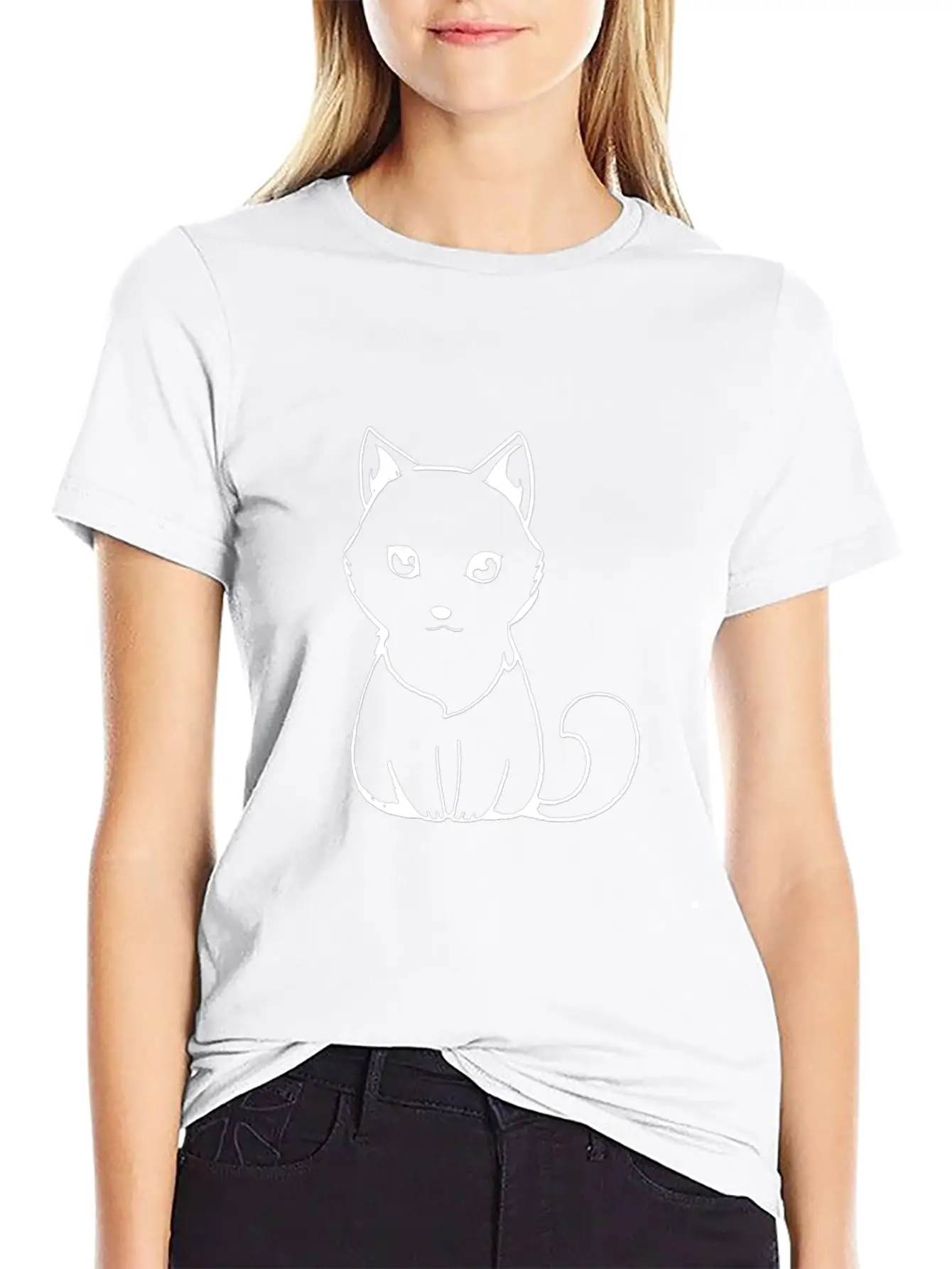 Little Wolf Stylish Everyday T-Shirt – Unisex Basic Cotton Tee