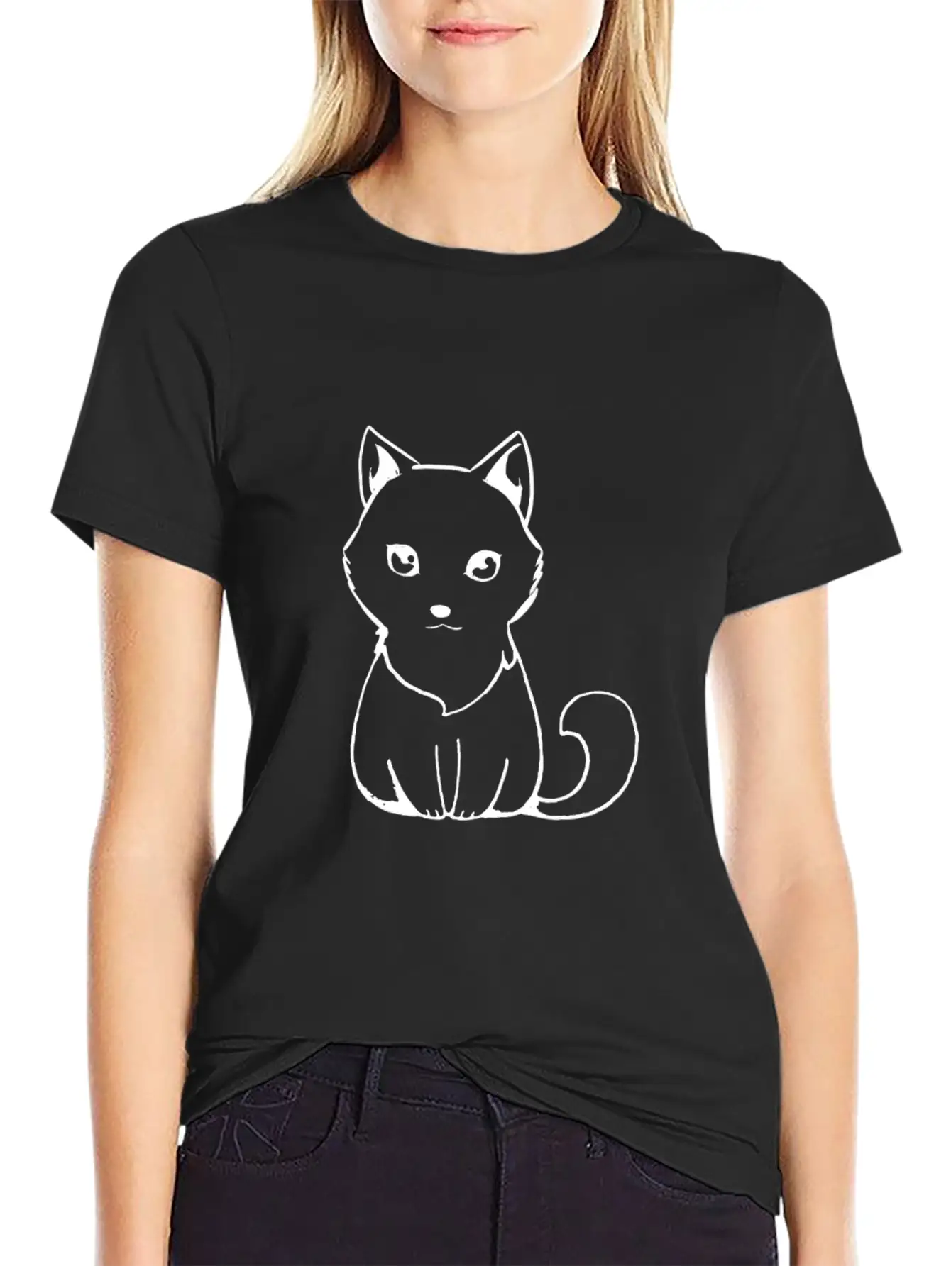 Little Wolf Stylish Everyday T-Shirt – Unisex Basic Cotton Tee
