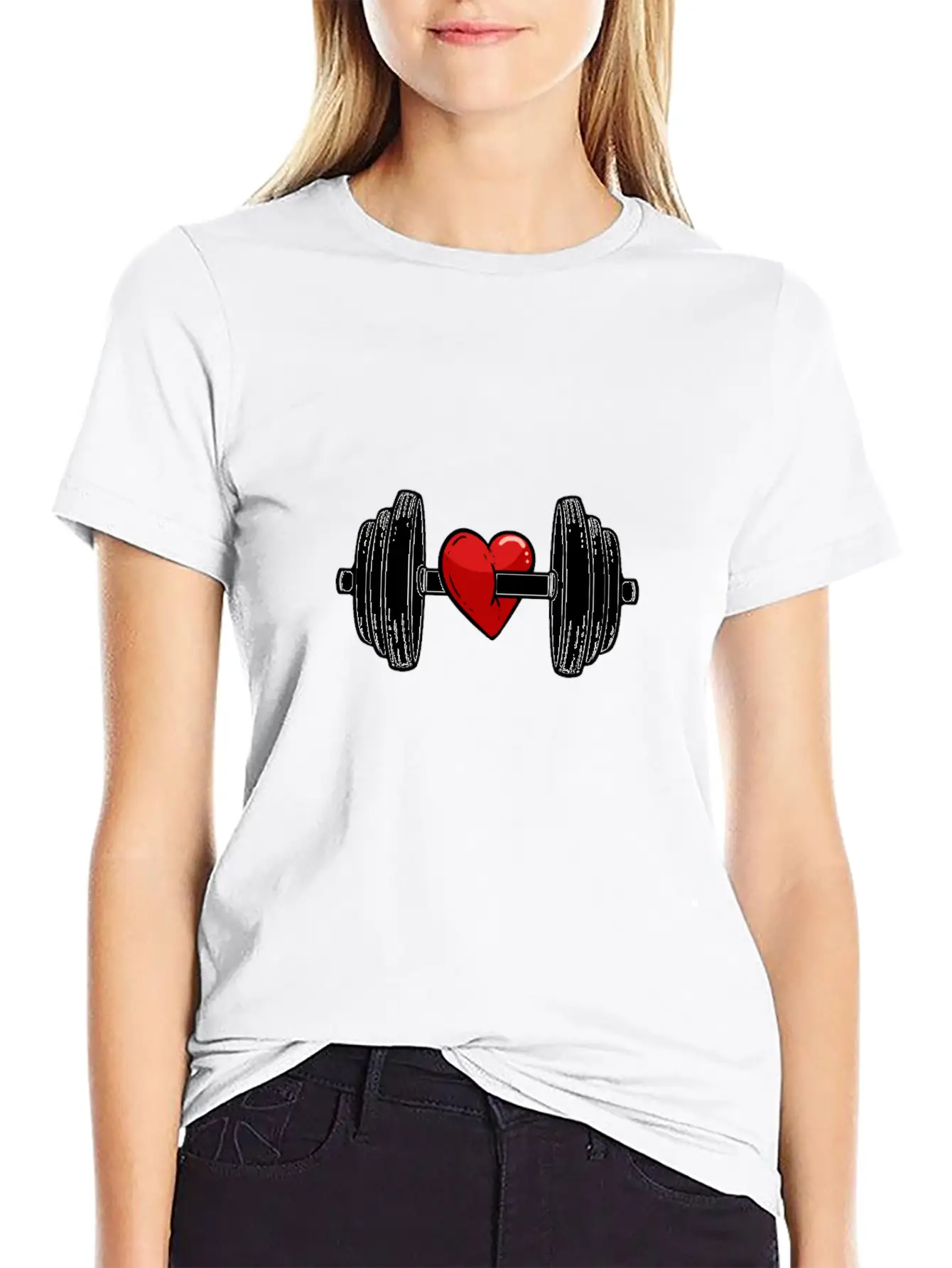 Live Fitness Fit Bodybuilder Gift Unisex Short Sleeve Soft Cotton T-Shirt – Casual Everyday Wear