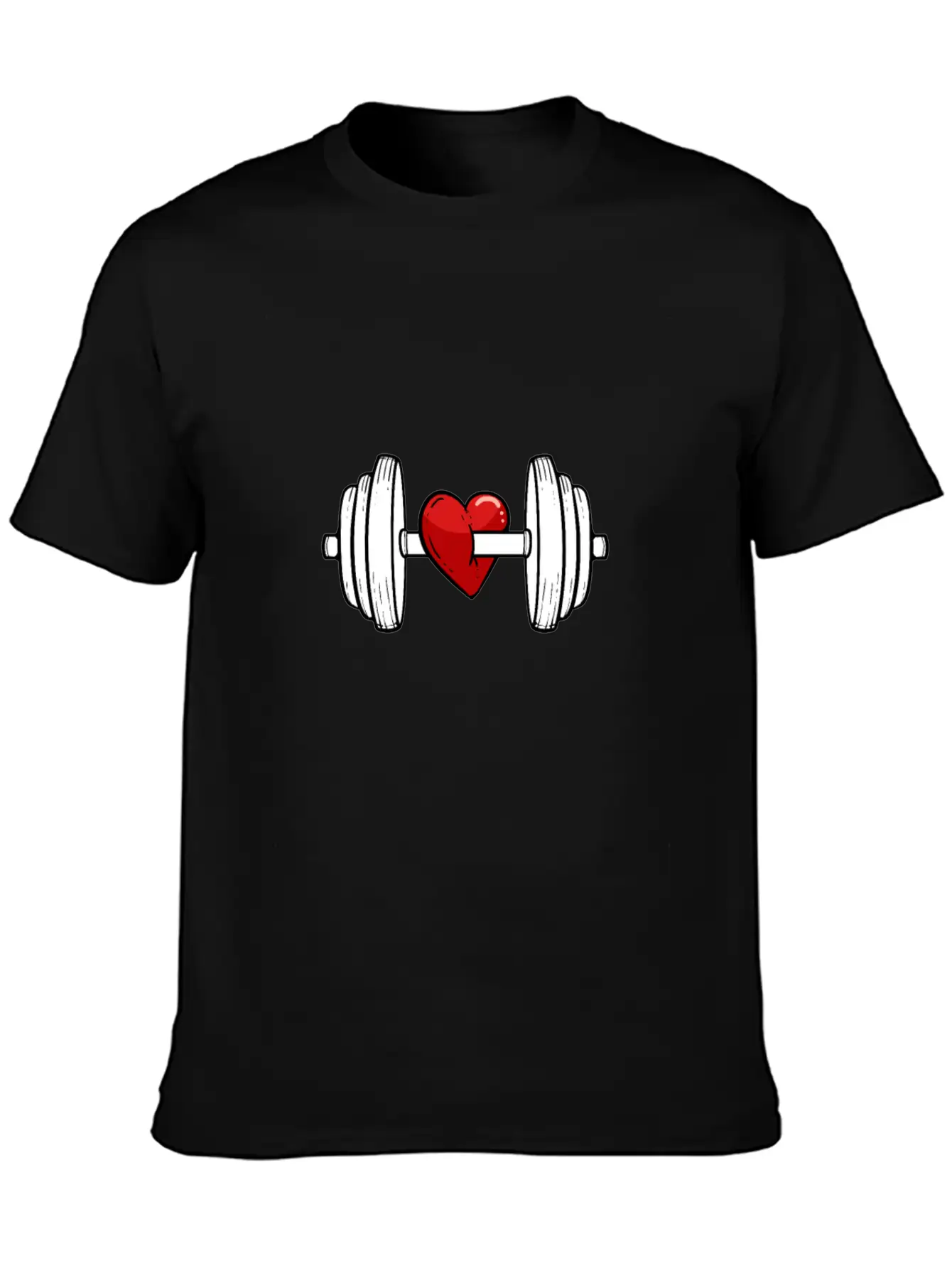 Live Fitness Fit Bodybuilder Gift Unisex Short Sleeve Soft Cotton T-Shirt – Casual Everyday Wear