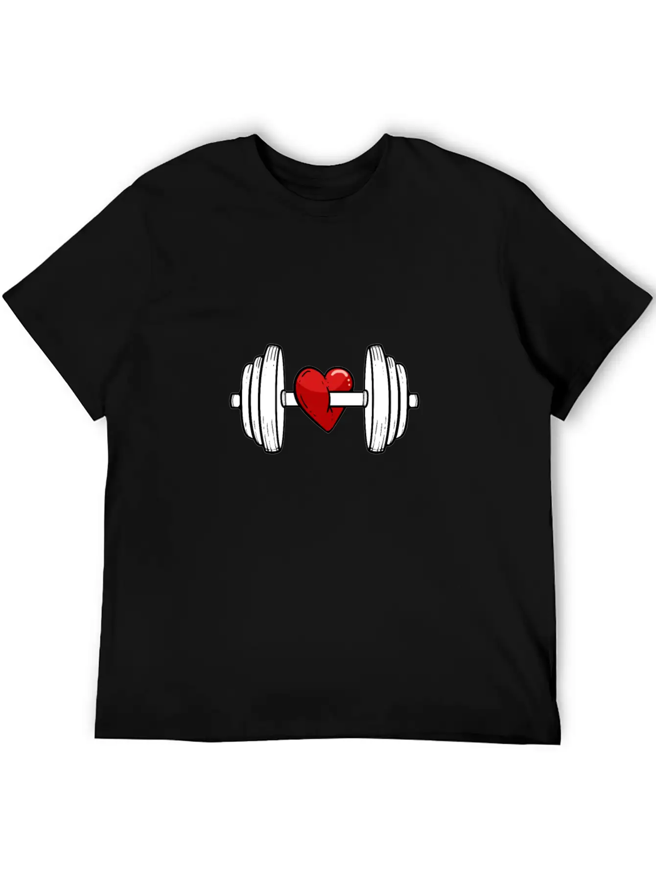 Live Fitness Fit Bodybuilder Gift Unisex Short Sleeve Soft Cotton T-Shirt – Casual Everyday Wear